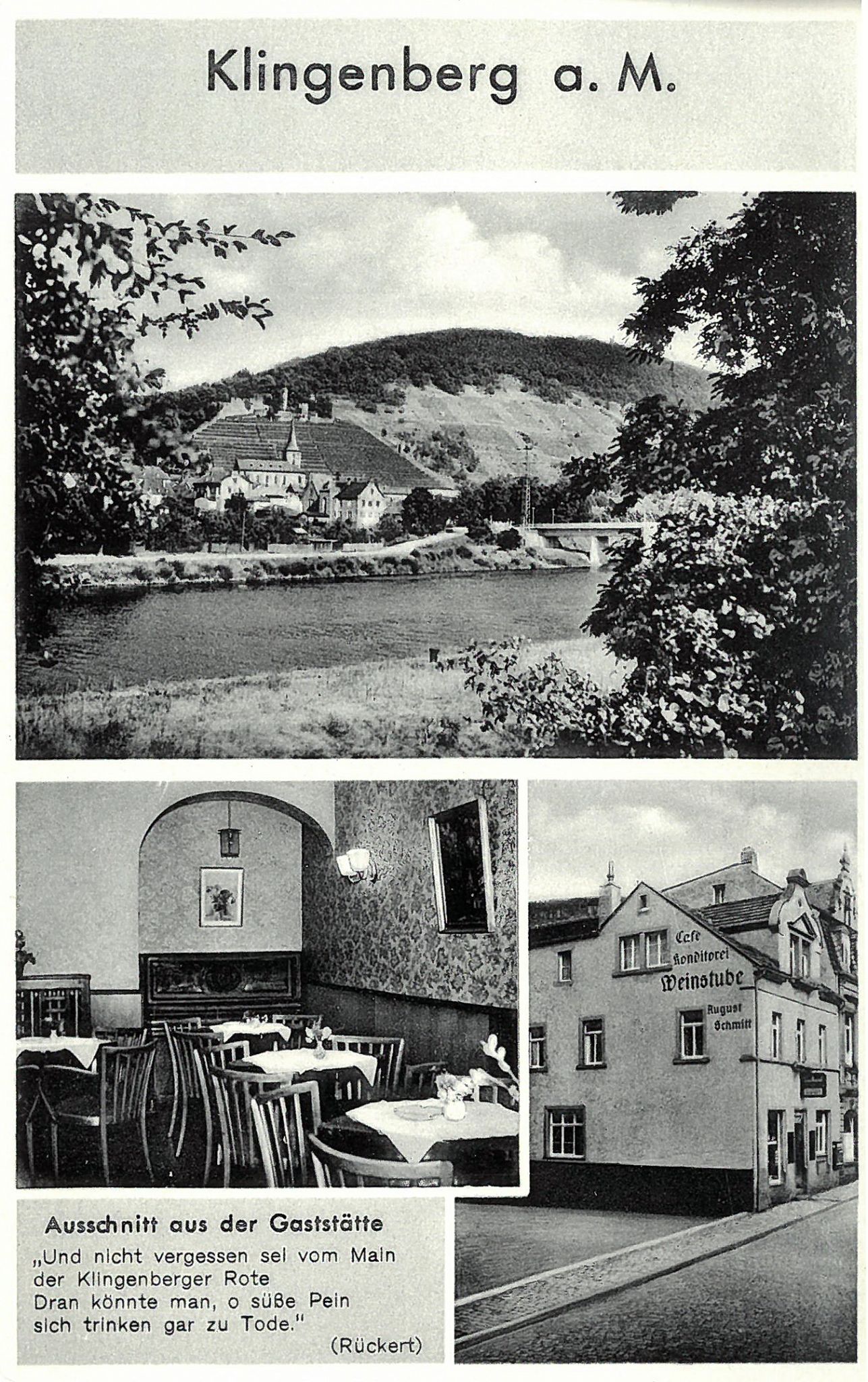 Ansichtskarte 1952