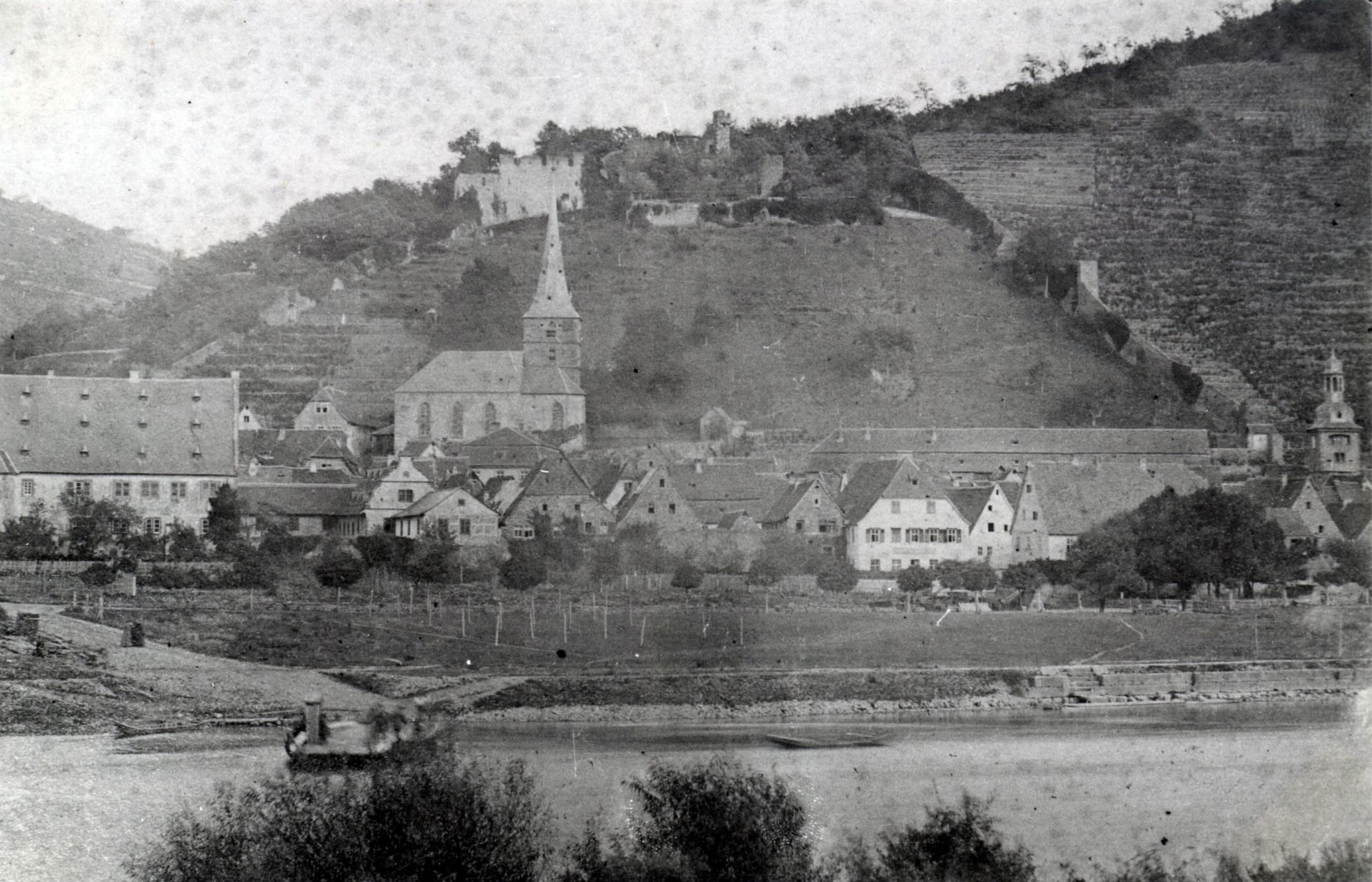 Die Mainfähre vor 1880