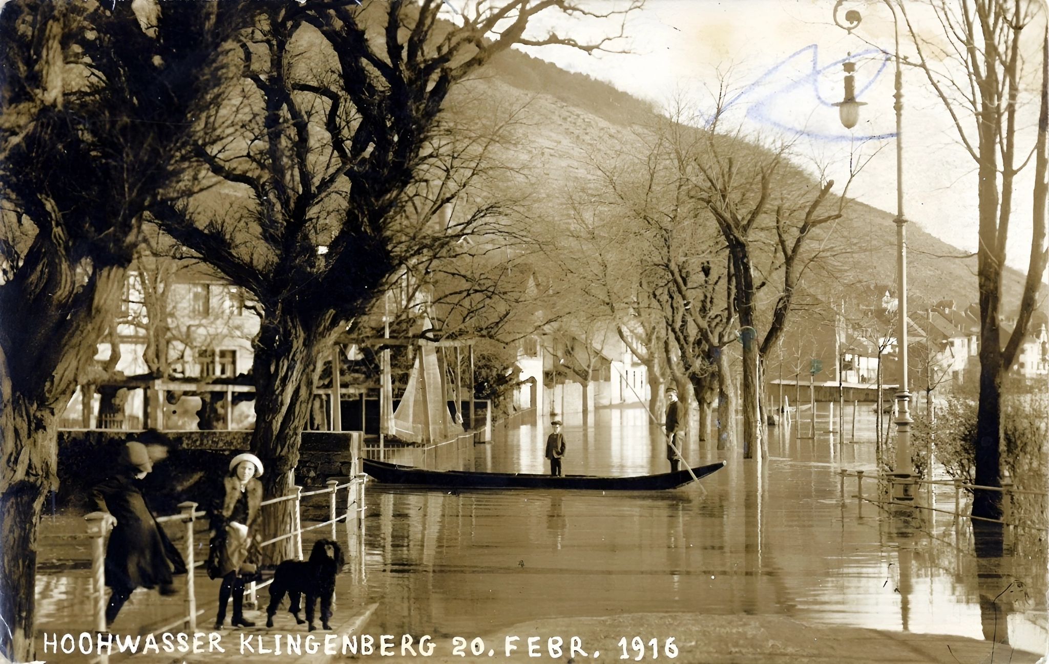 Hochwasser in den Jahren 1916 - 1940