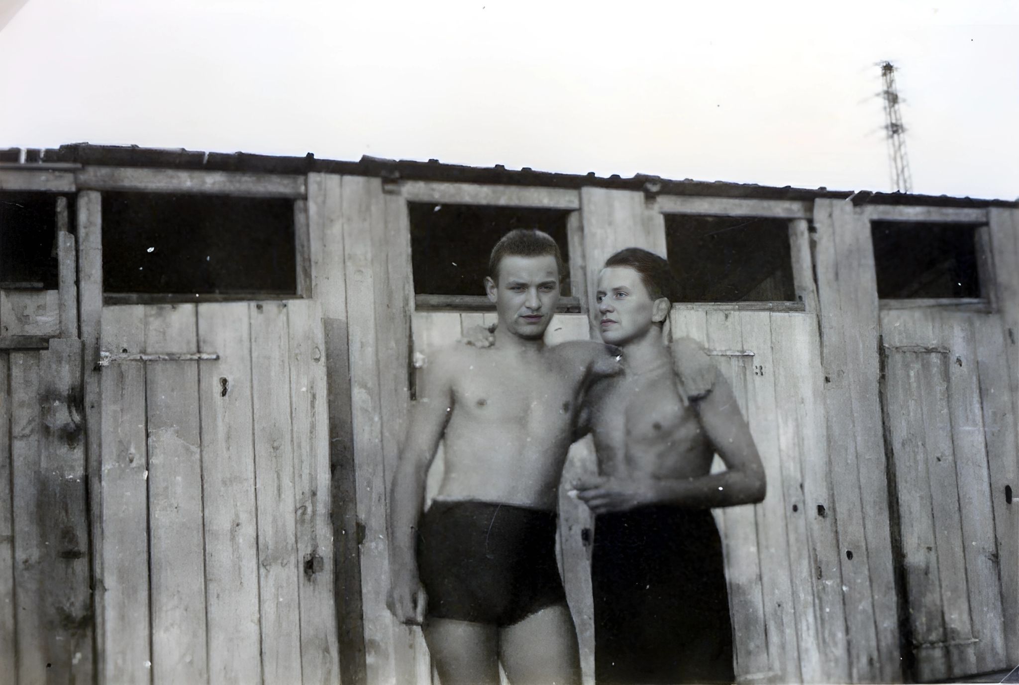 Am Mainbad um 1939