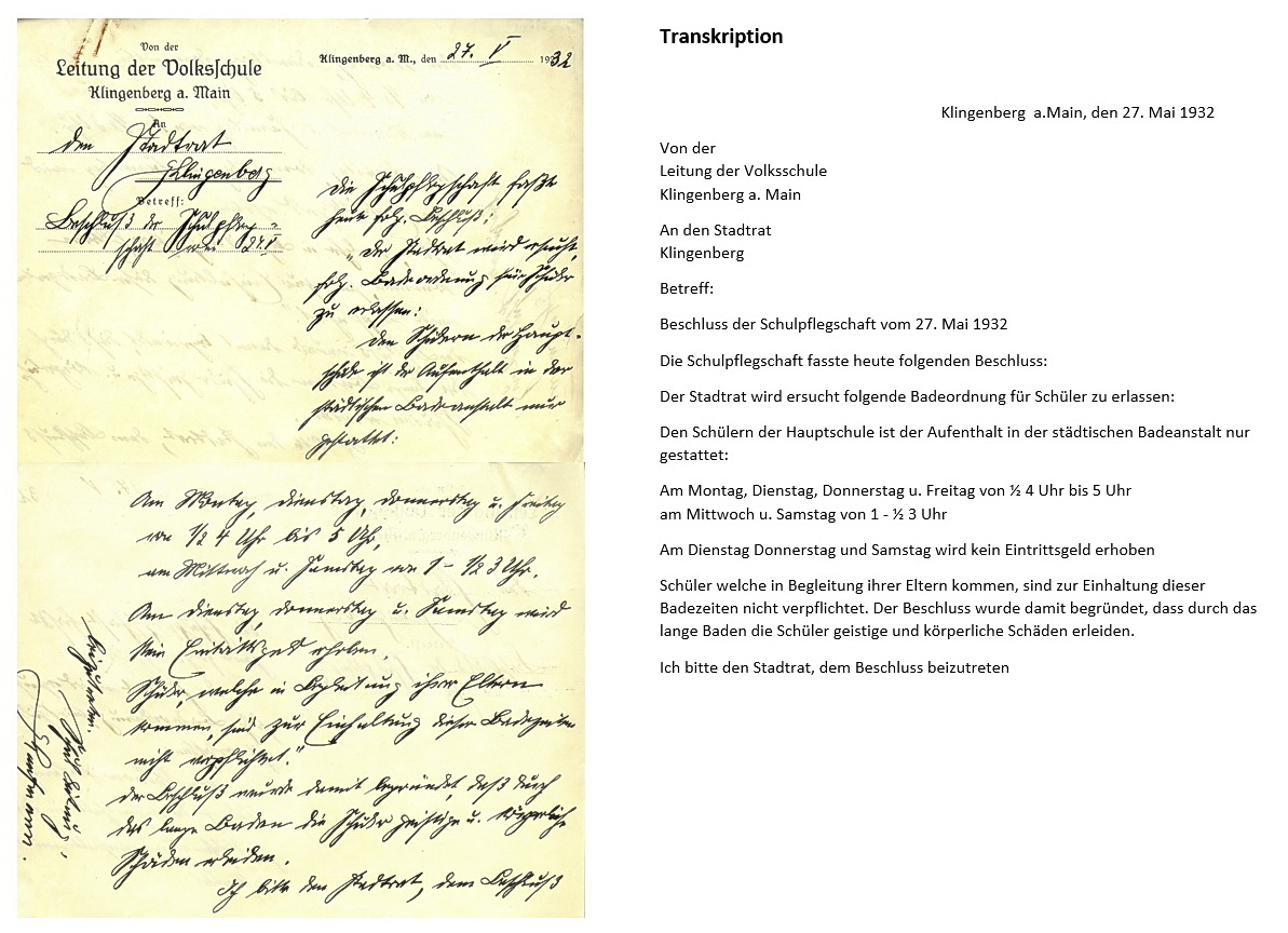 Ersuchungsschreiben Stadtrat