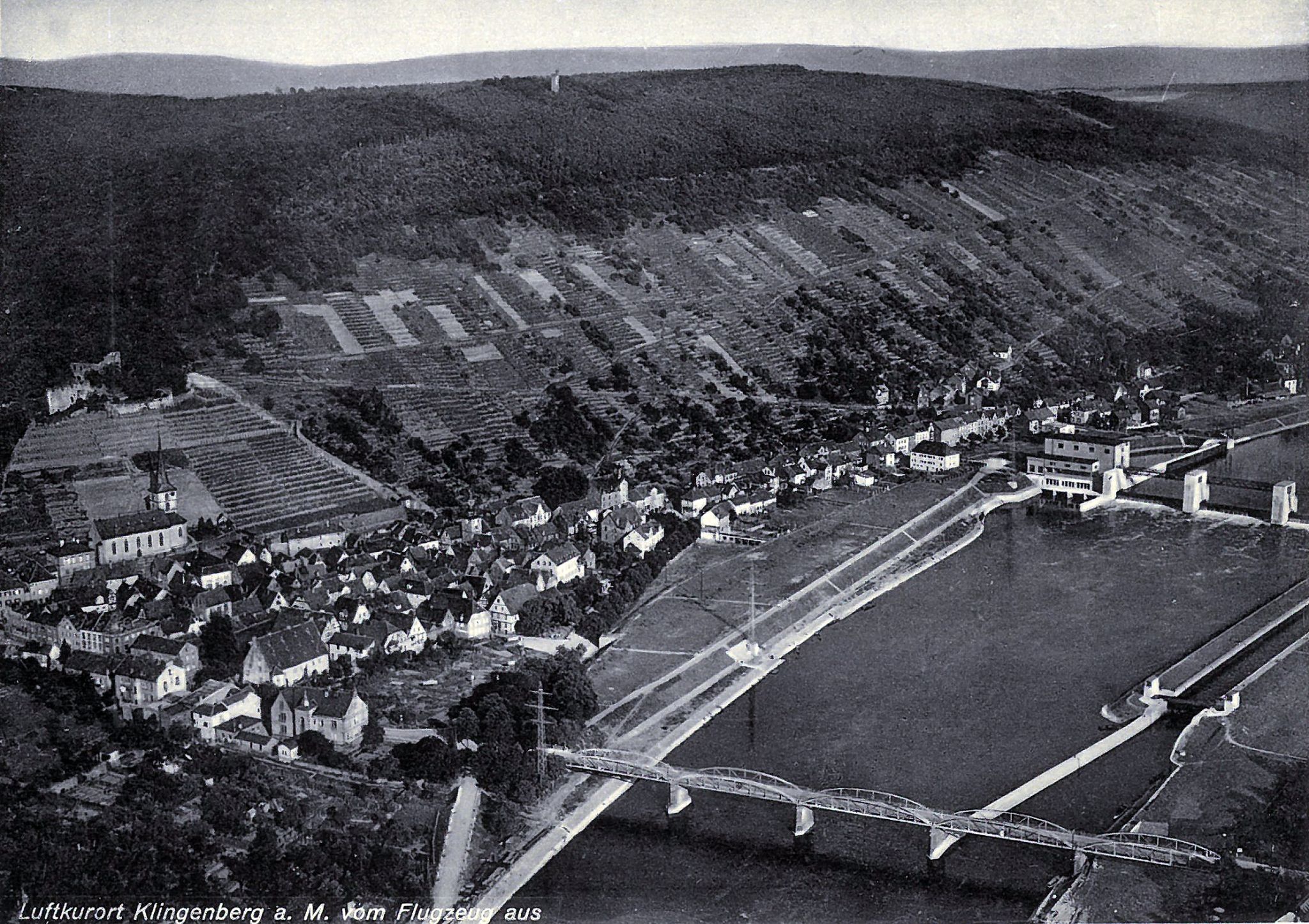 Luftaufnahme aus dem Jahr 1934