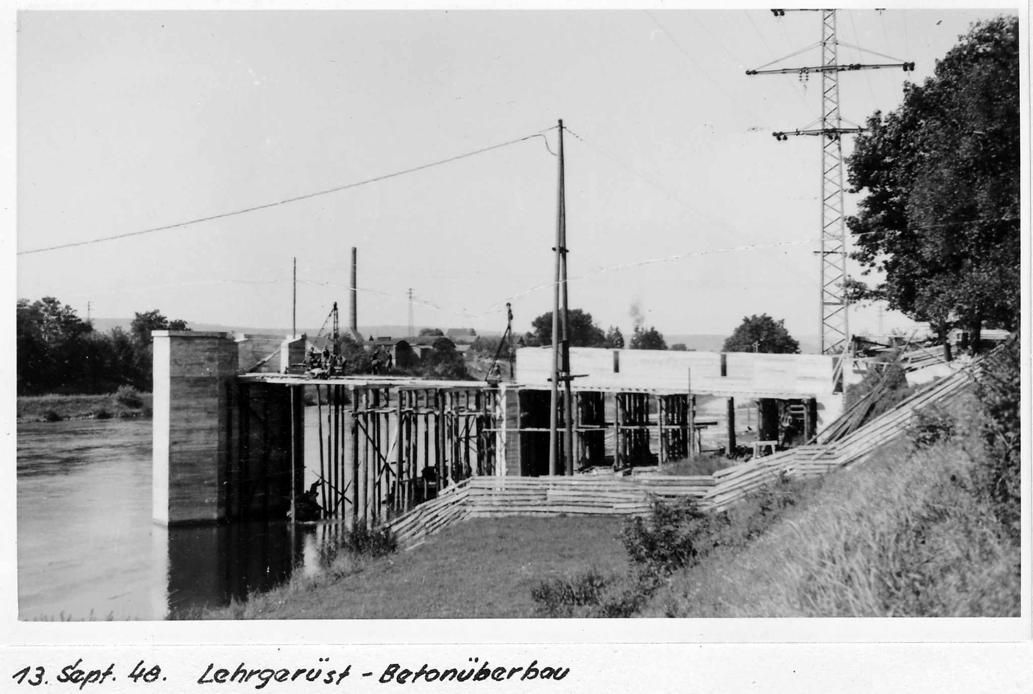 Neubau der 2. Mainbrücke