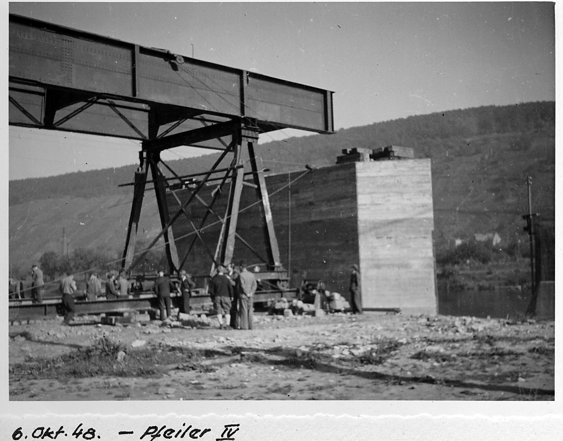 Neubau der 2. Mainbrücke