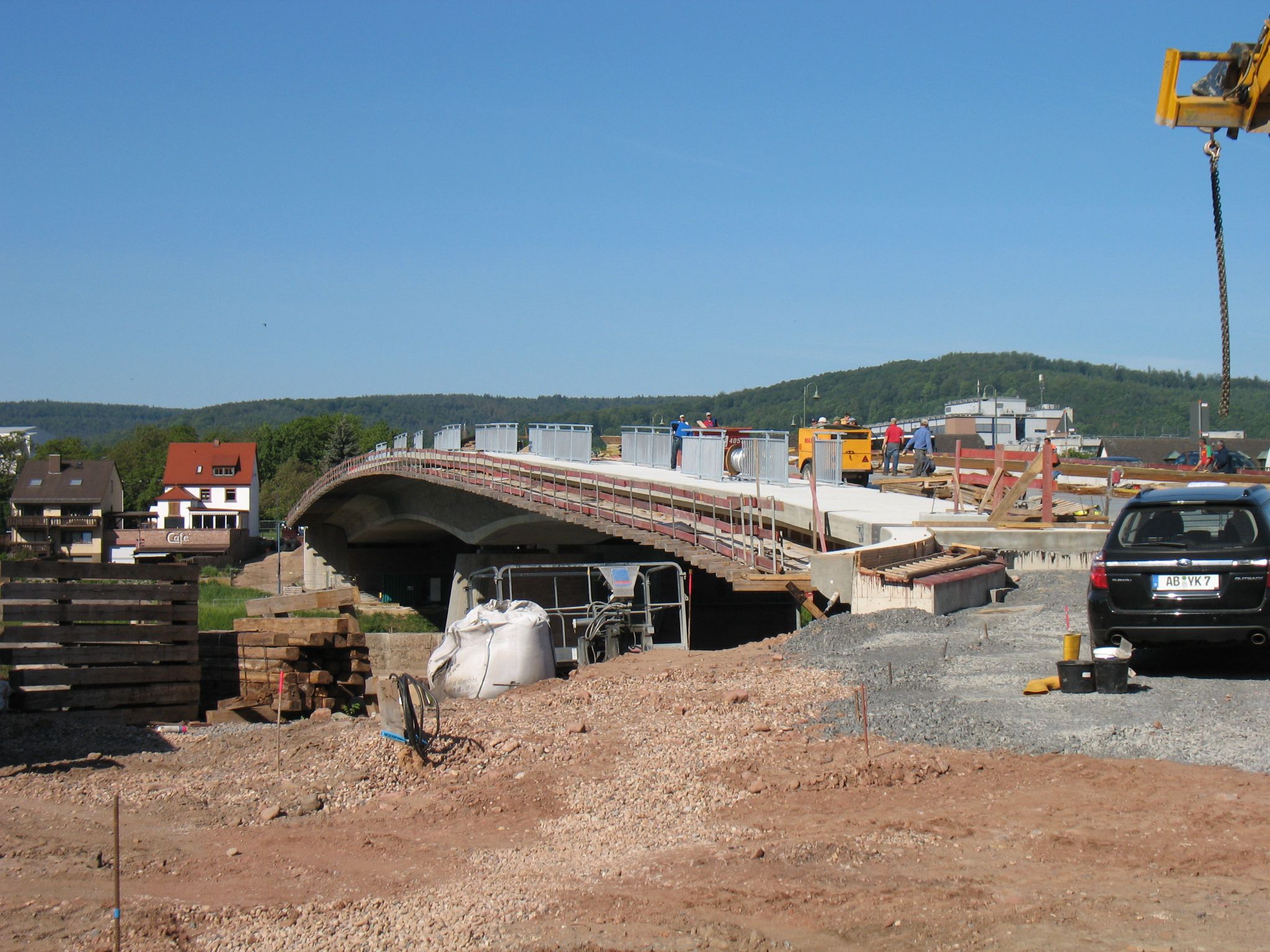 Die Bauarbeiten für die Verkehrsanbindung haben begonnen