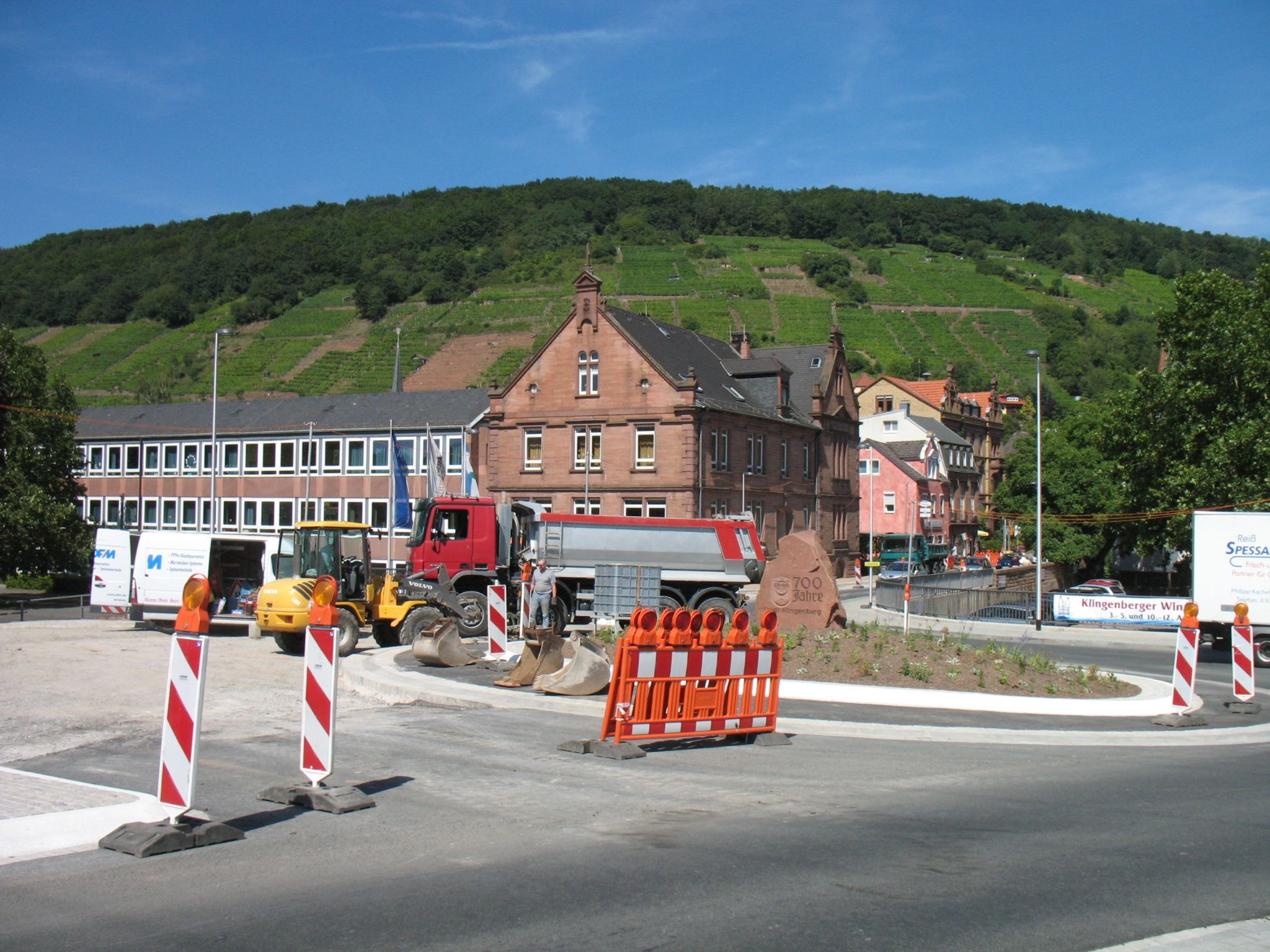 Restarbeiten am Keisel