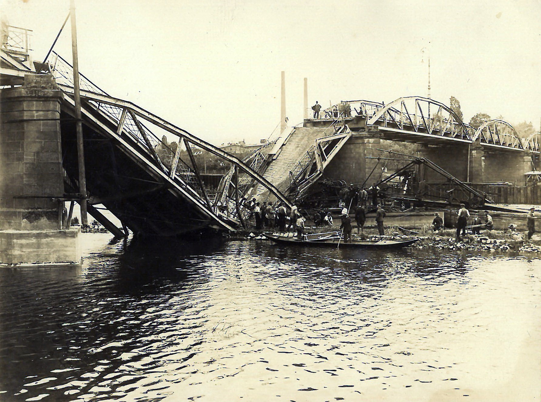 Brückeneinsturz am 10. Juni 1929