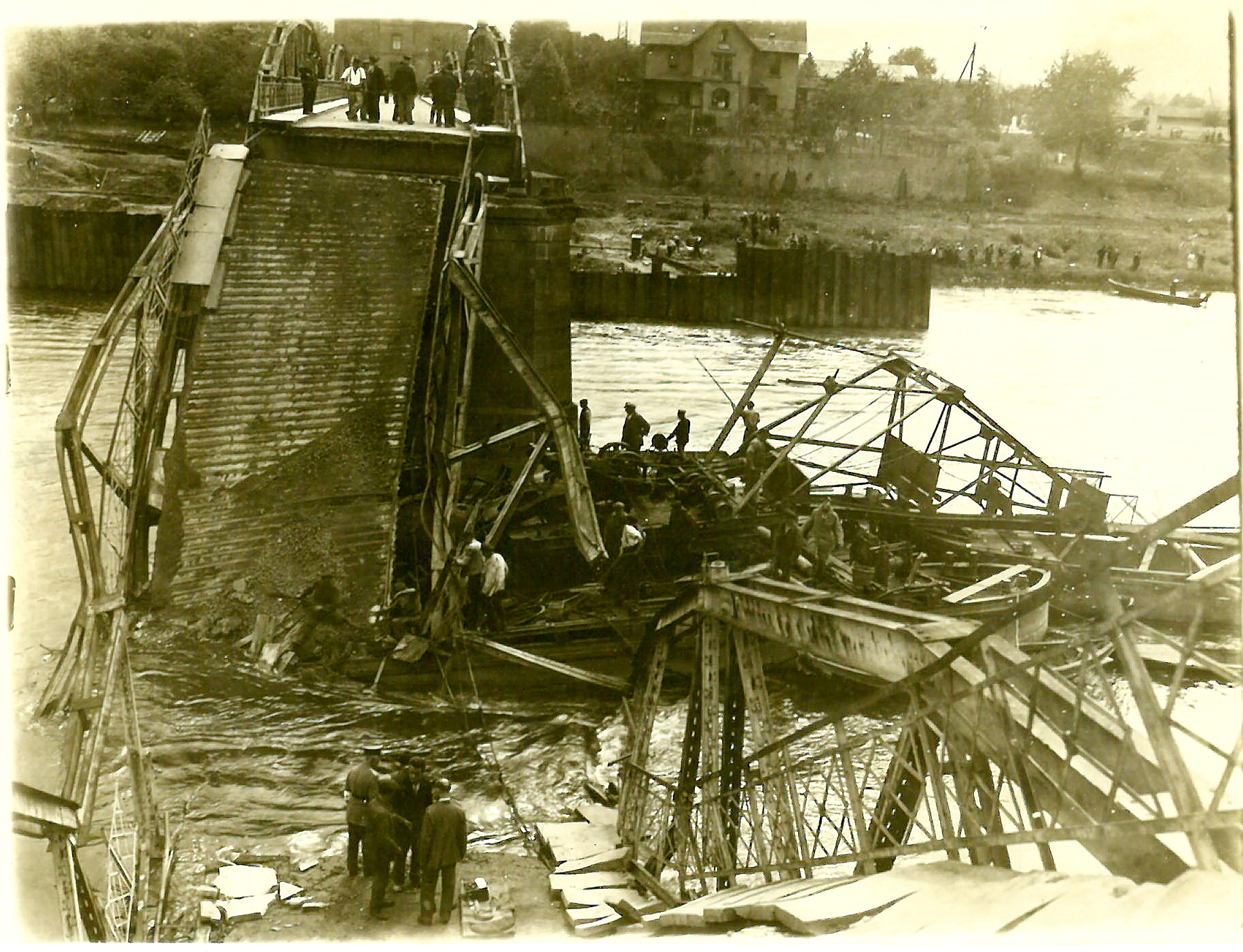 Brückeneinsturz am 10. Juni 1929