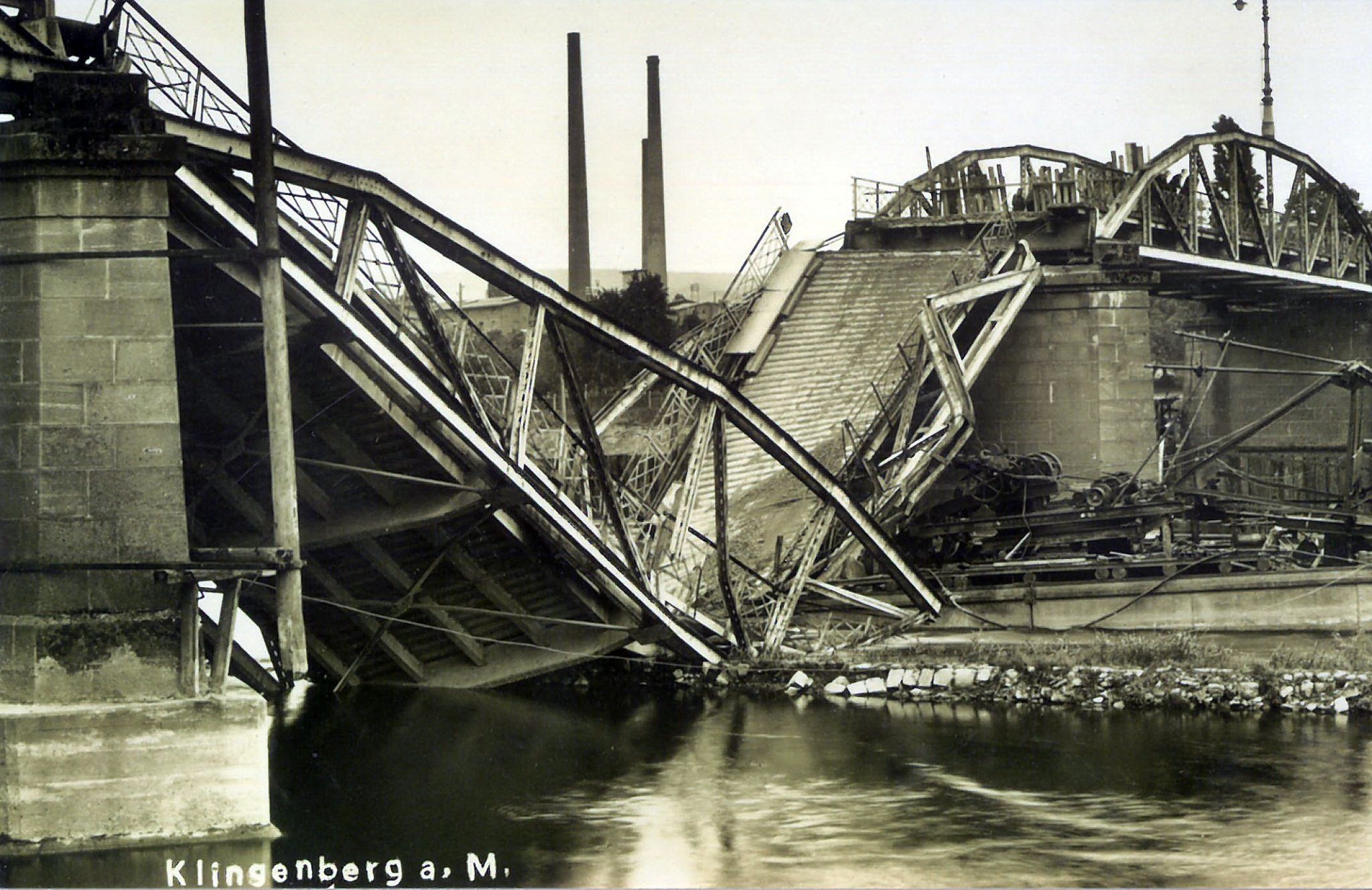 Brückeneinsturz am 10. Juni 1929