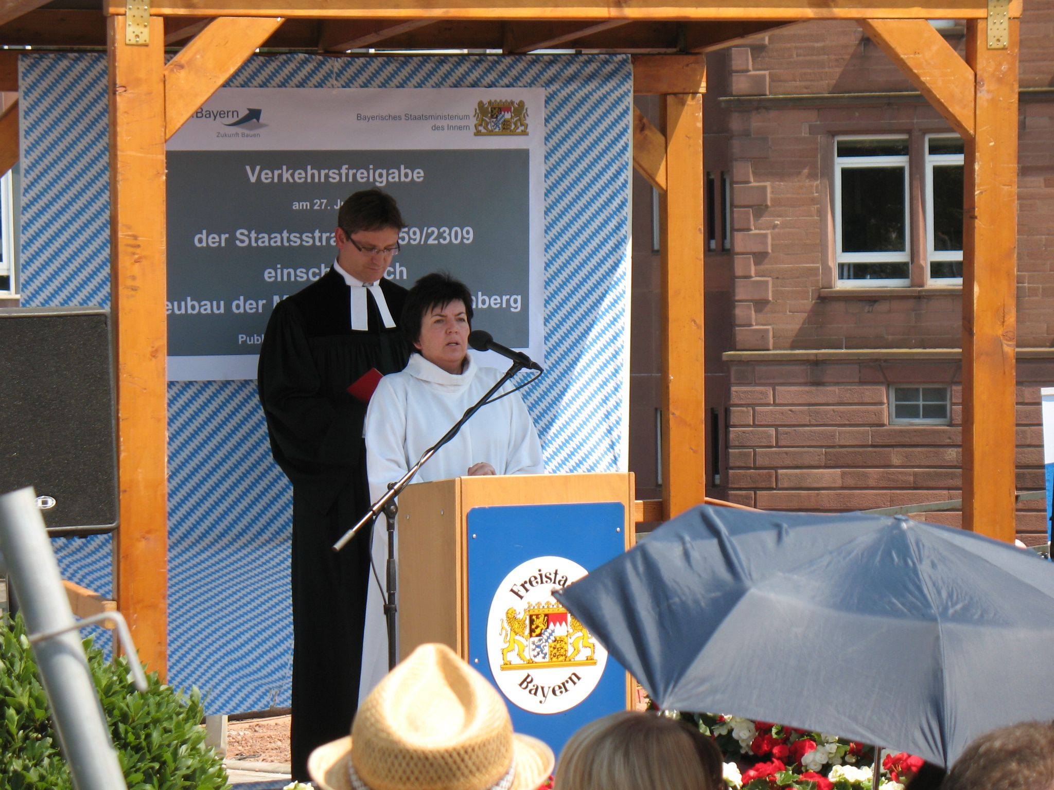 Brückeneröffnung am 27.07.2012