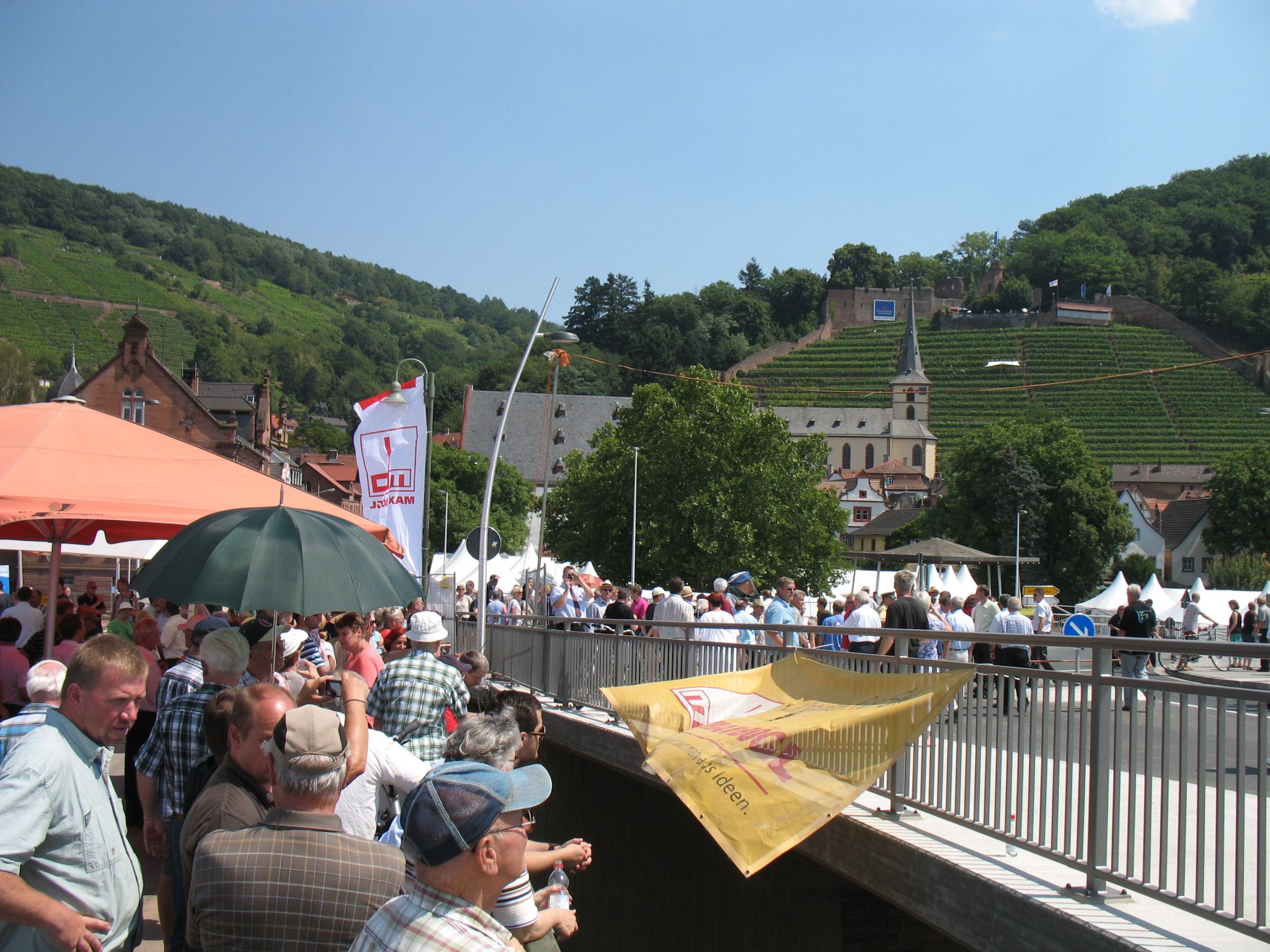 Brückeneröffnung am 27.07.2012
