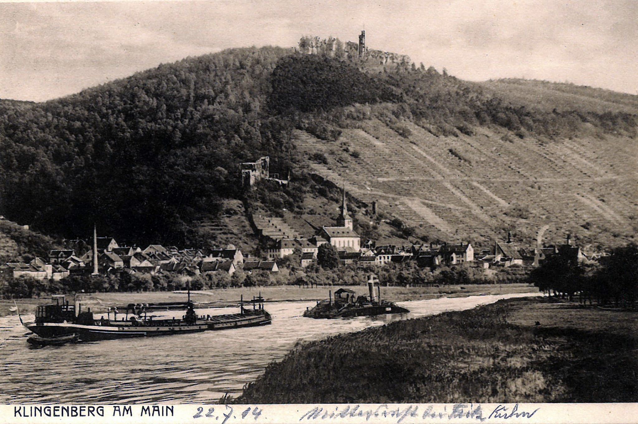 Die "Mähkuh" um 1914