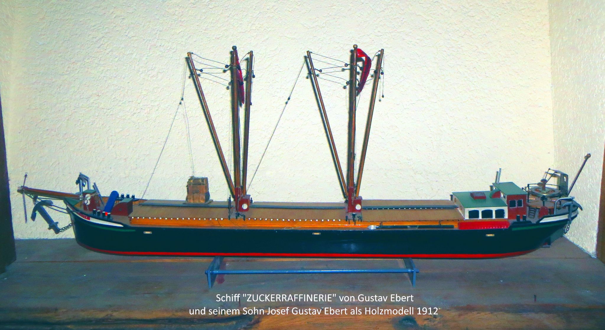 Modell der "Zuckerraffinerie"