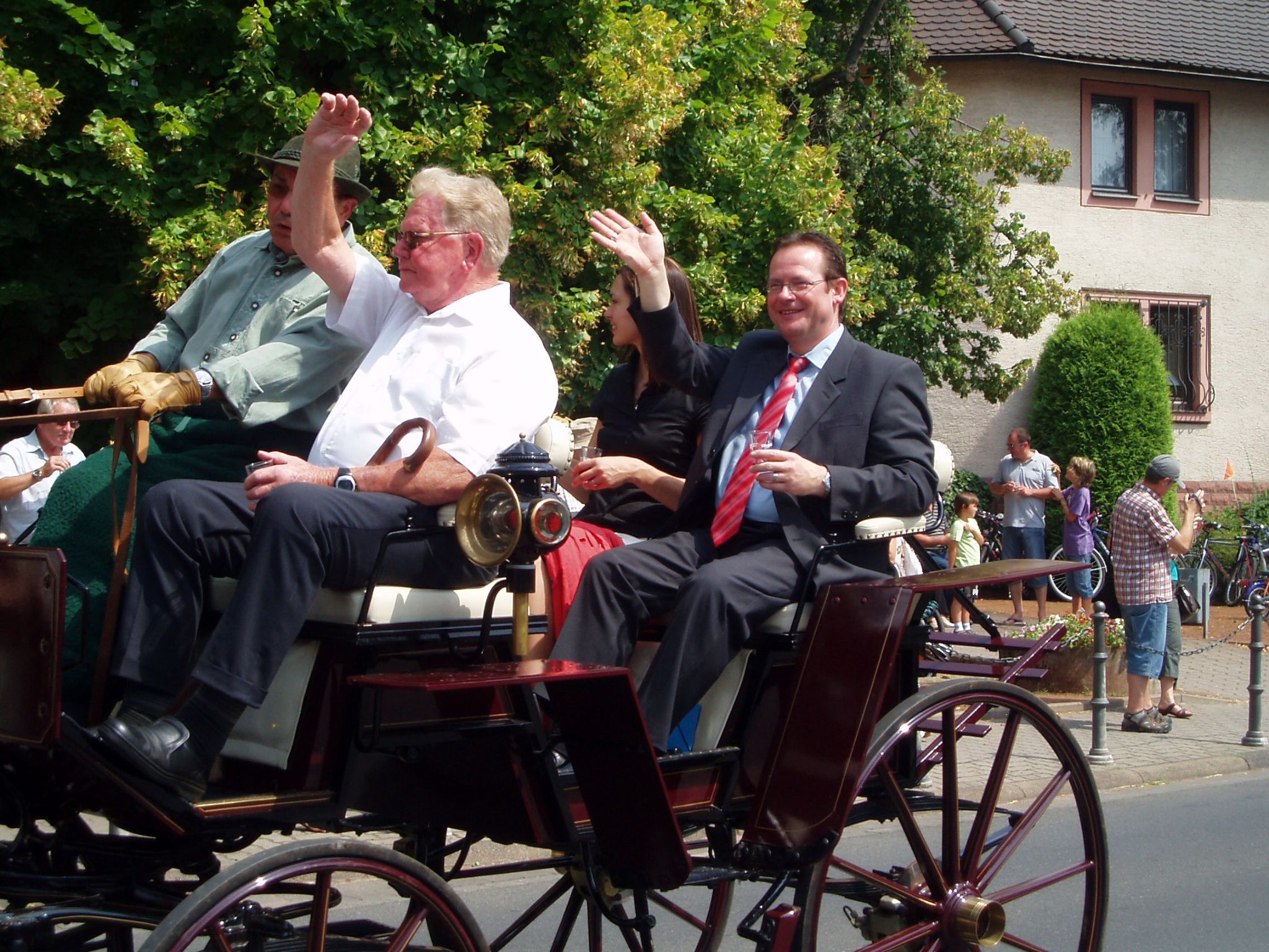 Jubiläumsfestzug 100 Jahre Weinbauverein