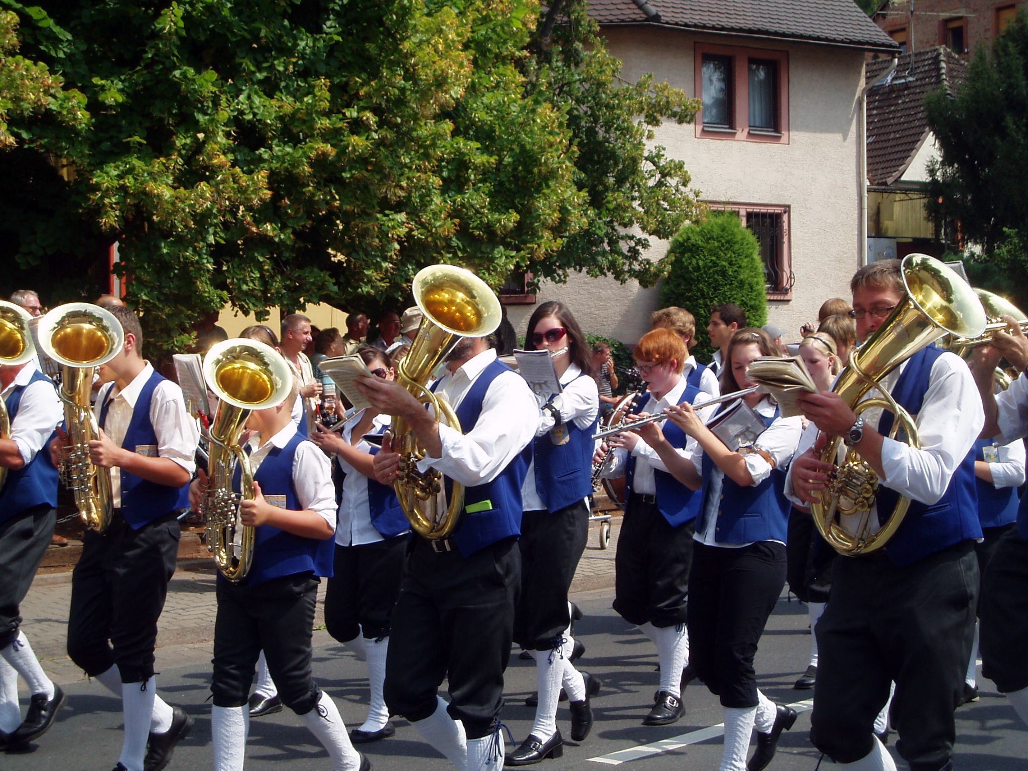 Jubiläumsfestzug 100 Jahre Weinbauverein