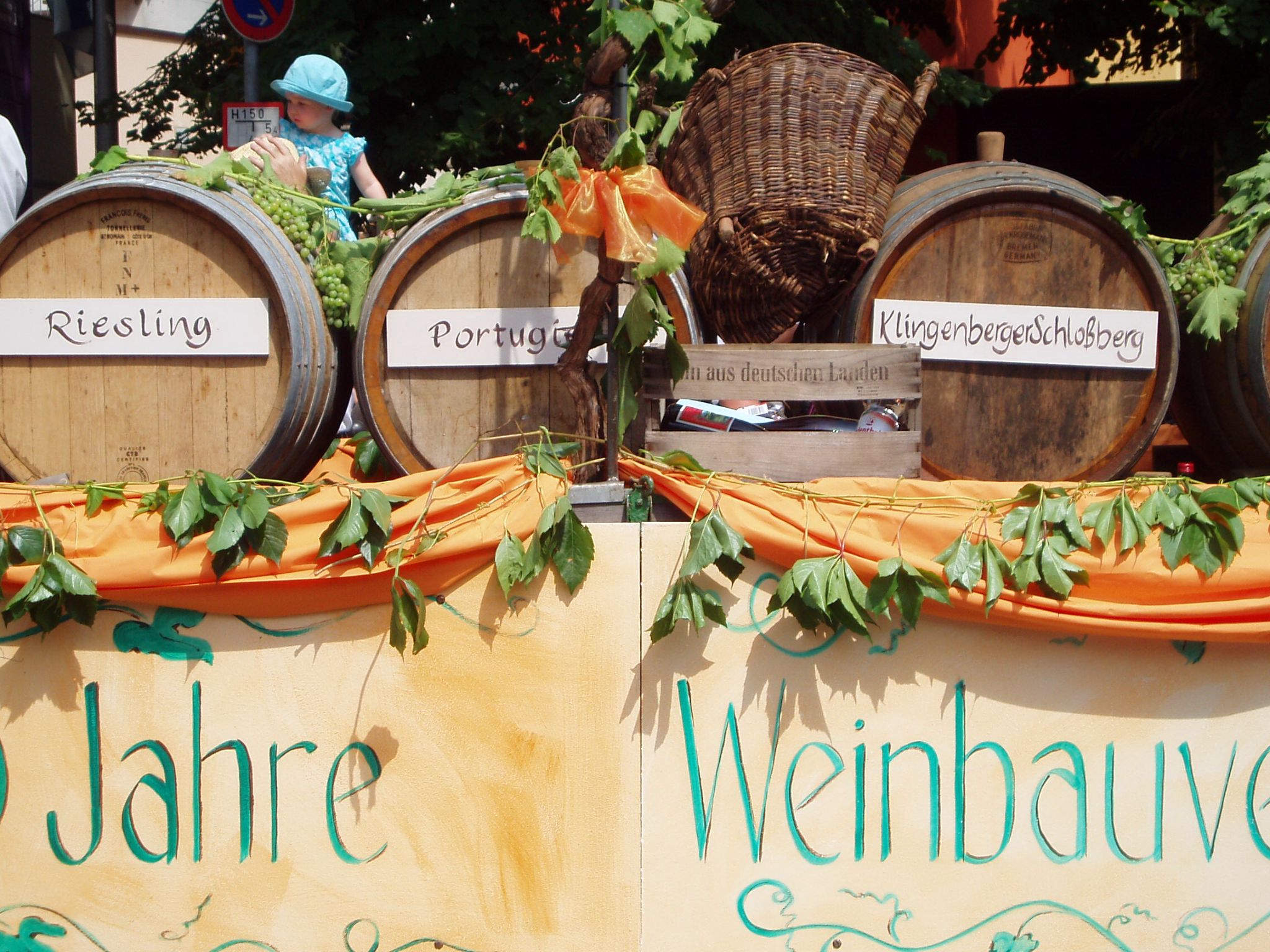 Jubiläumsfestzug 100 Jahre Weinbauverein
