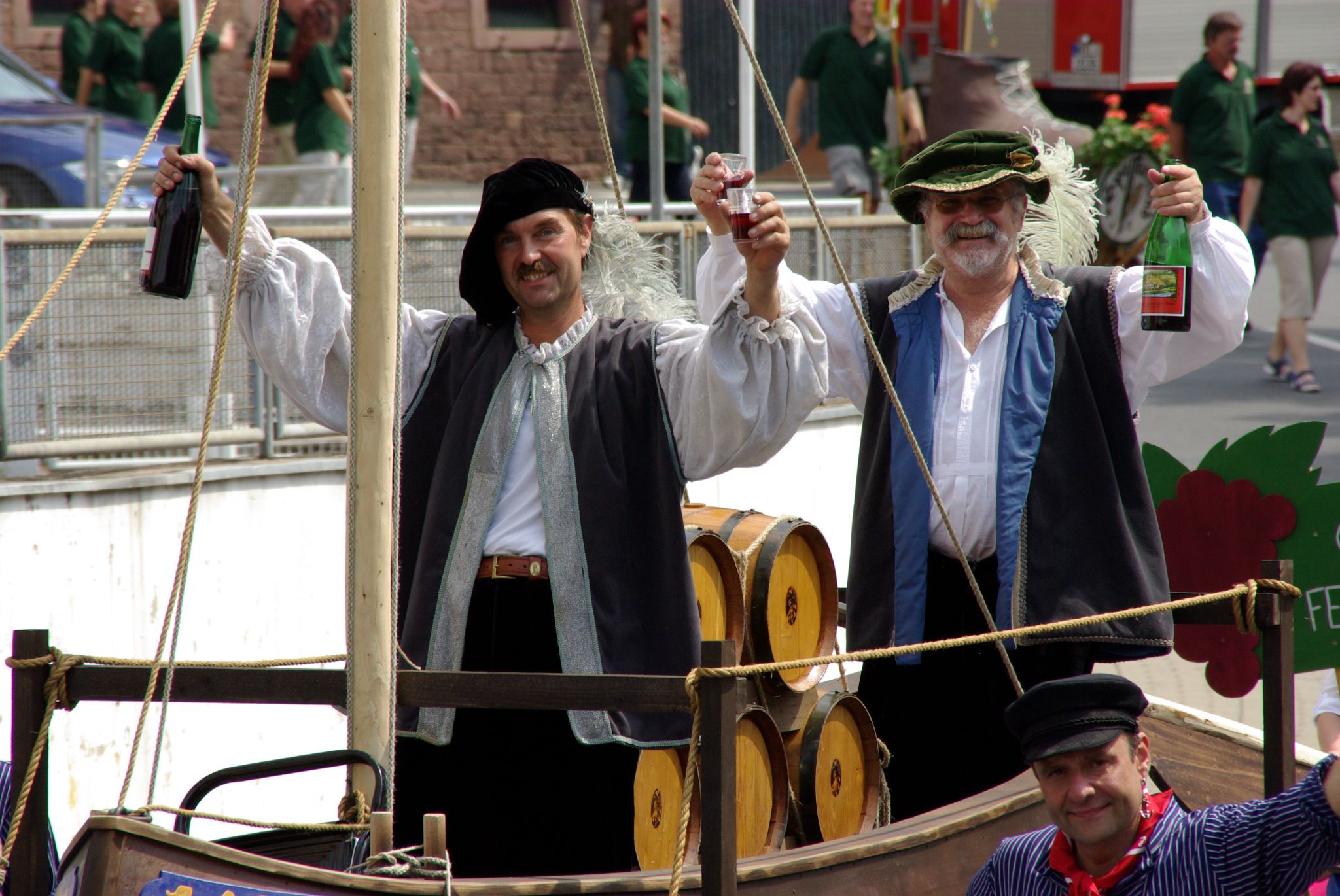 Jubiläumsfestzug 100 Jahre Weinbauverein