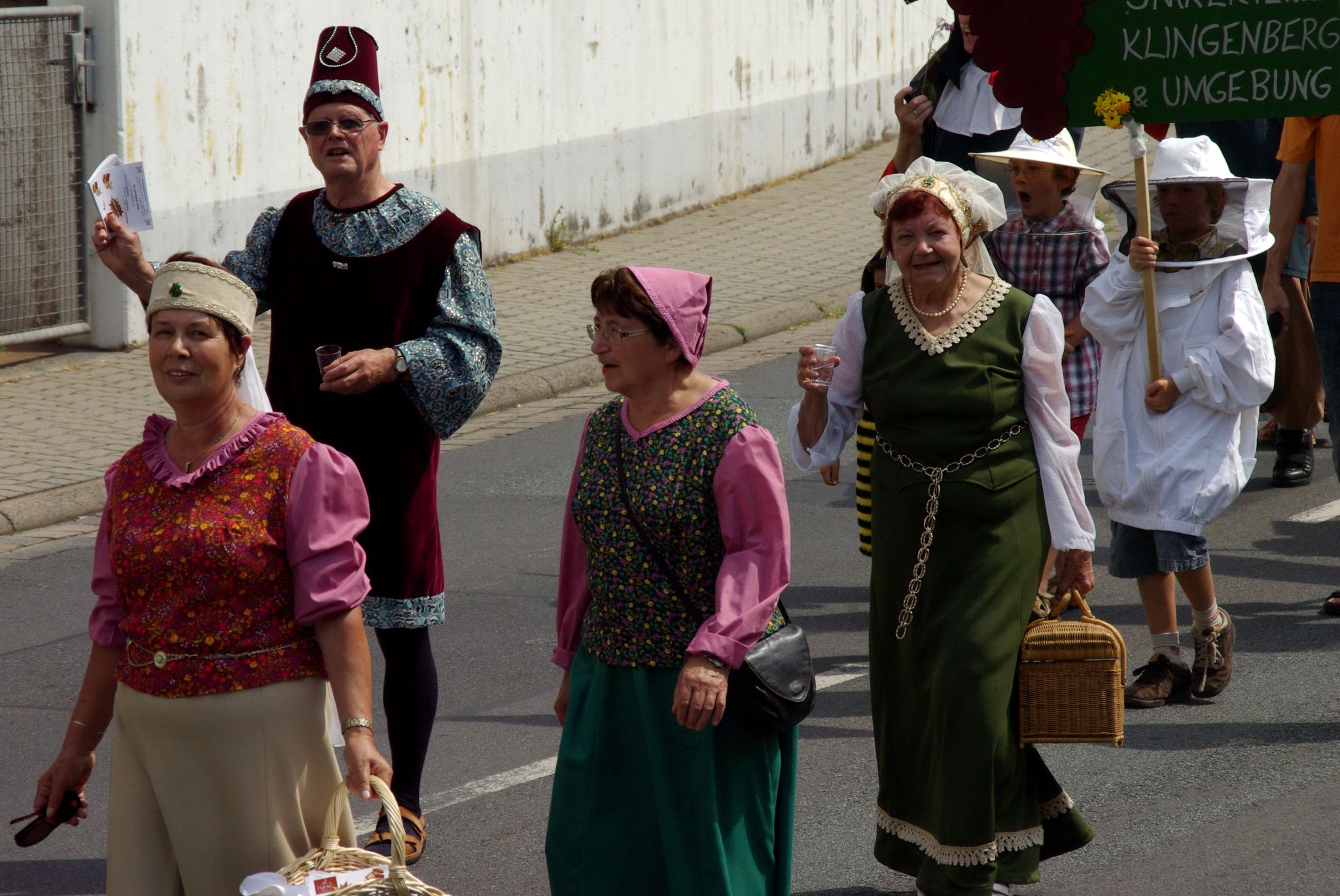 Jubiläumsfestzug 100 Jahre Weinbauverein