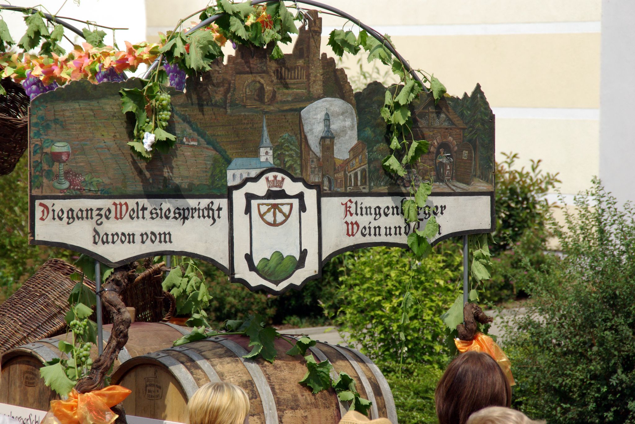 Jubiläumsfestzug 100 Jahre Weinbauverein