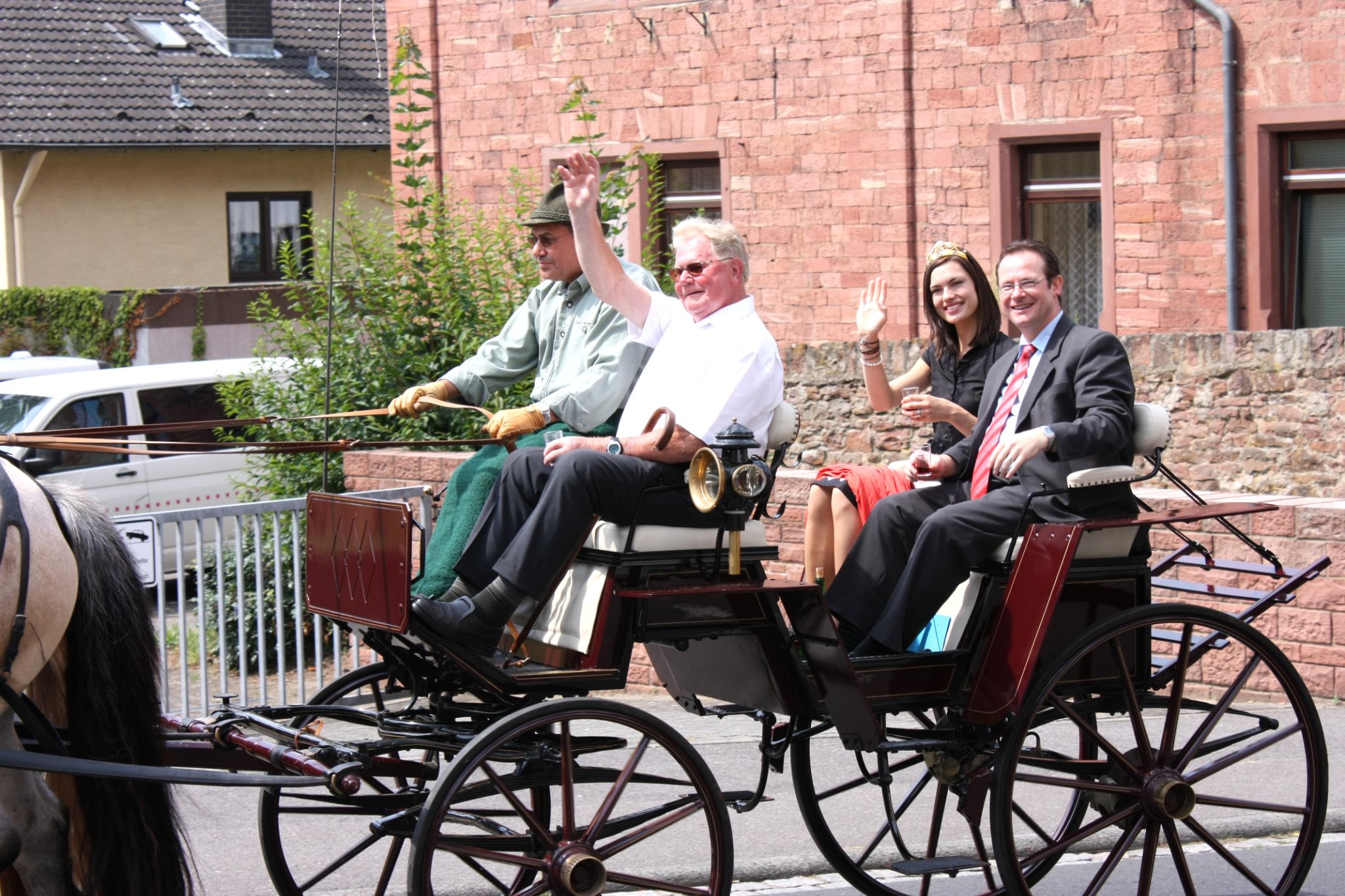 Jubiläumsfestzug 100 Jahre Weinbauverein