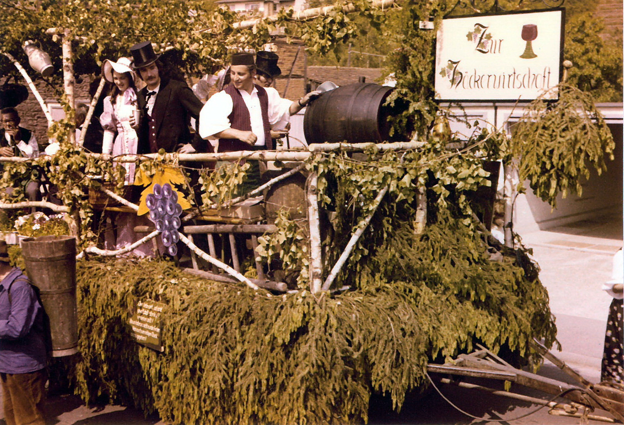 "Häckerwirtschaft zur Biedermeierzeit um 1800"