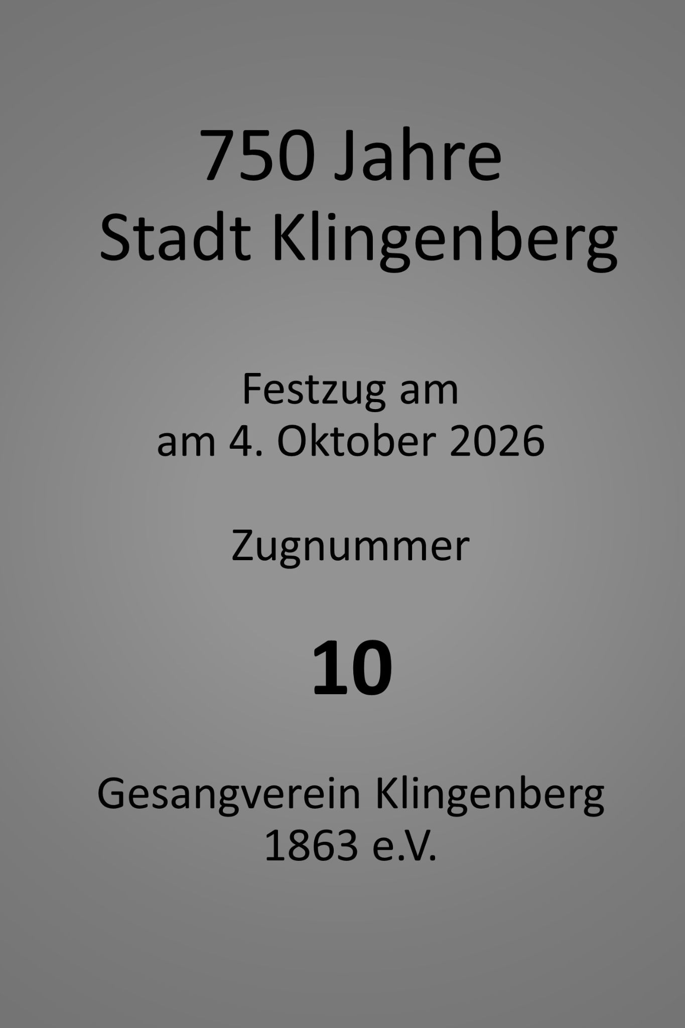 Zugnummer 10