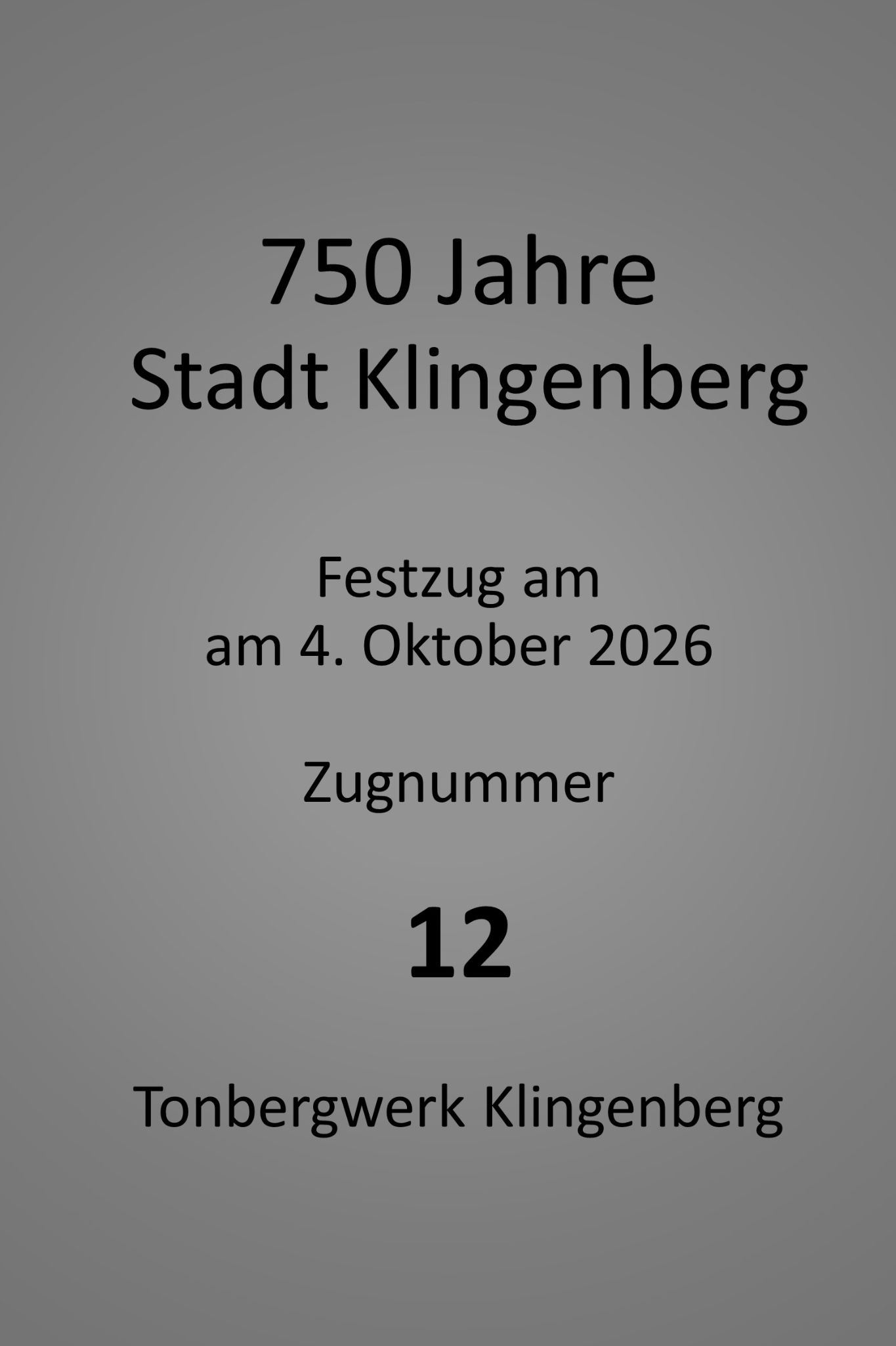 Zugnummer 12