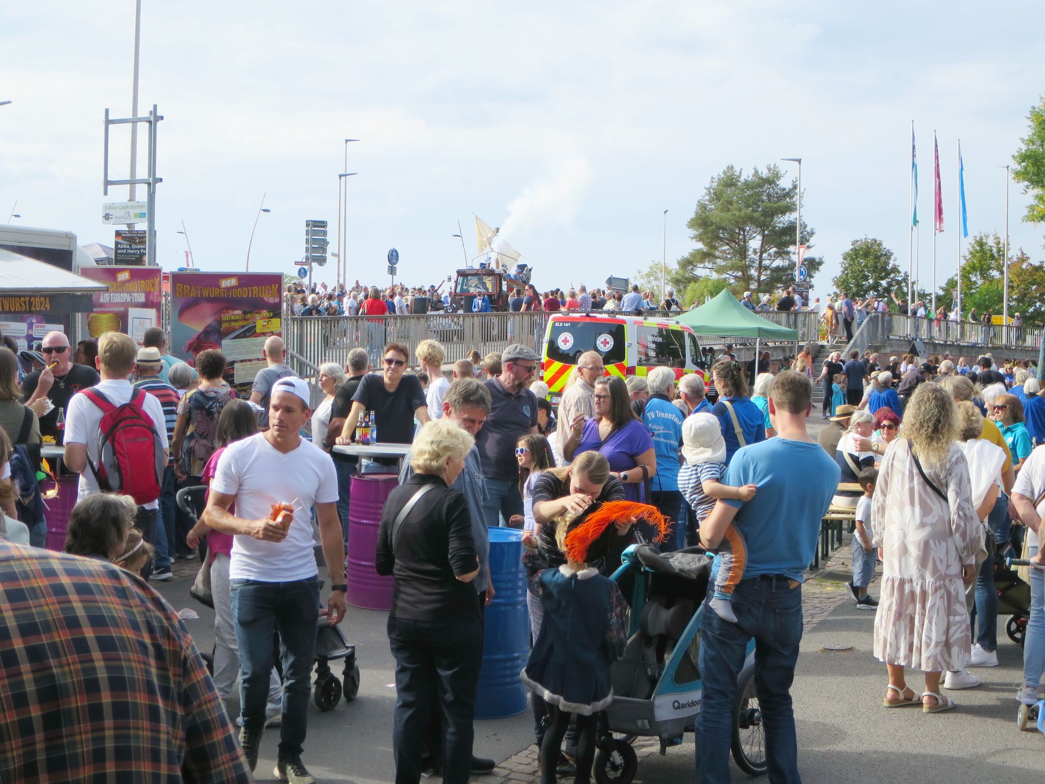 Nach dem Festzug