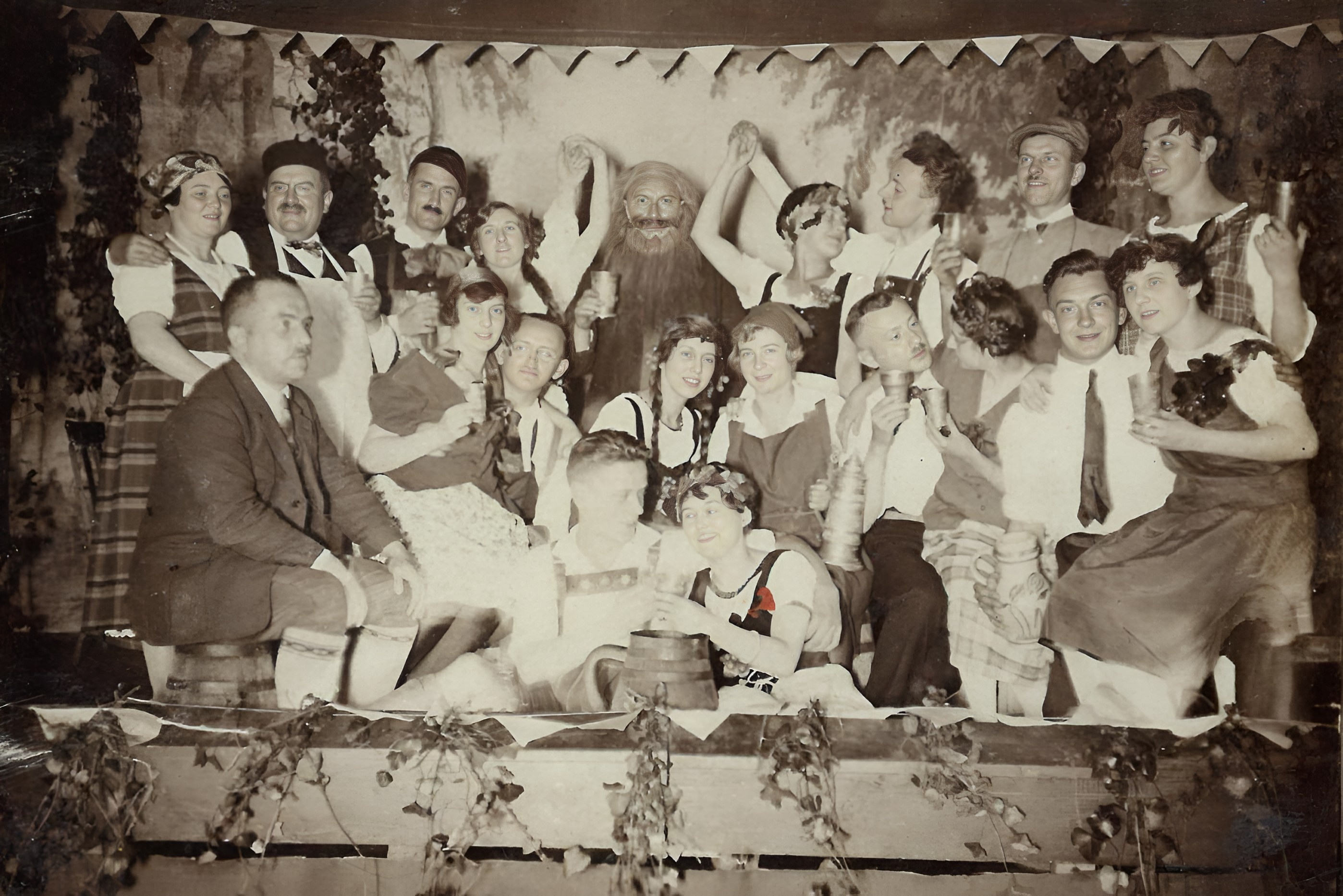 Fasching in den Jahren 1928 bis 1933