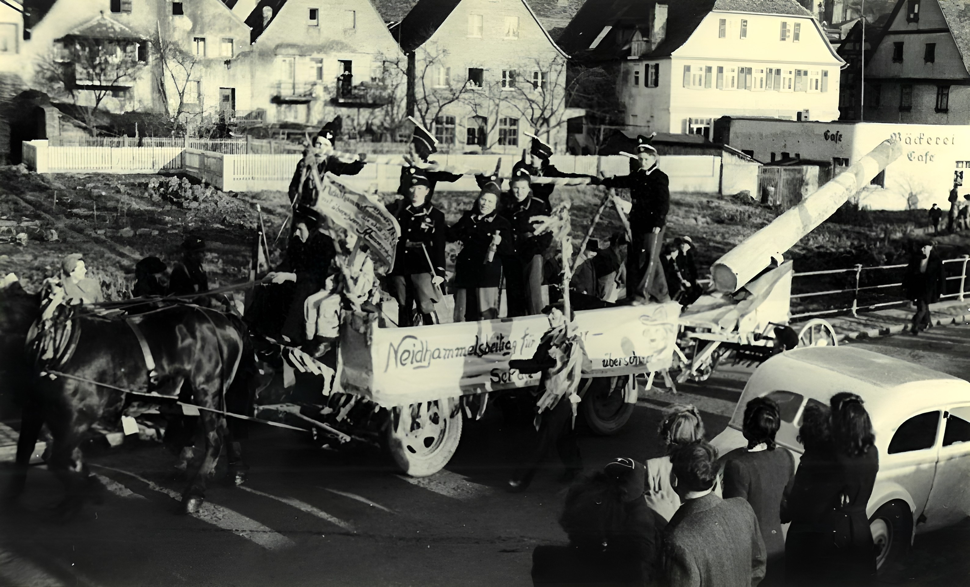 Faschingsumzug 1952
