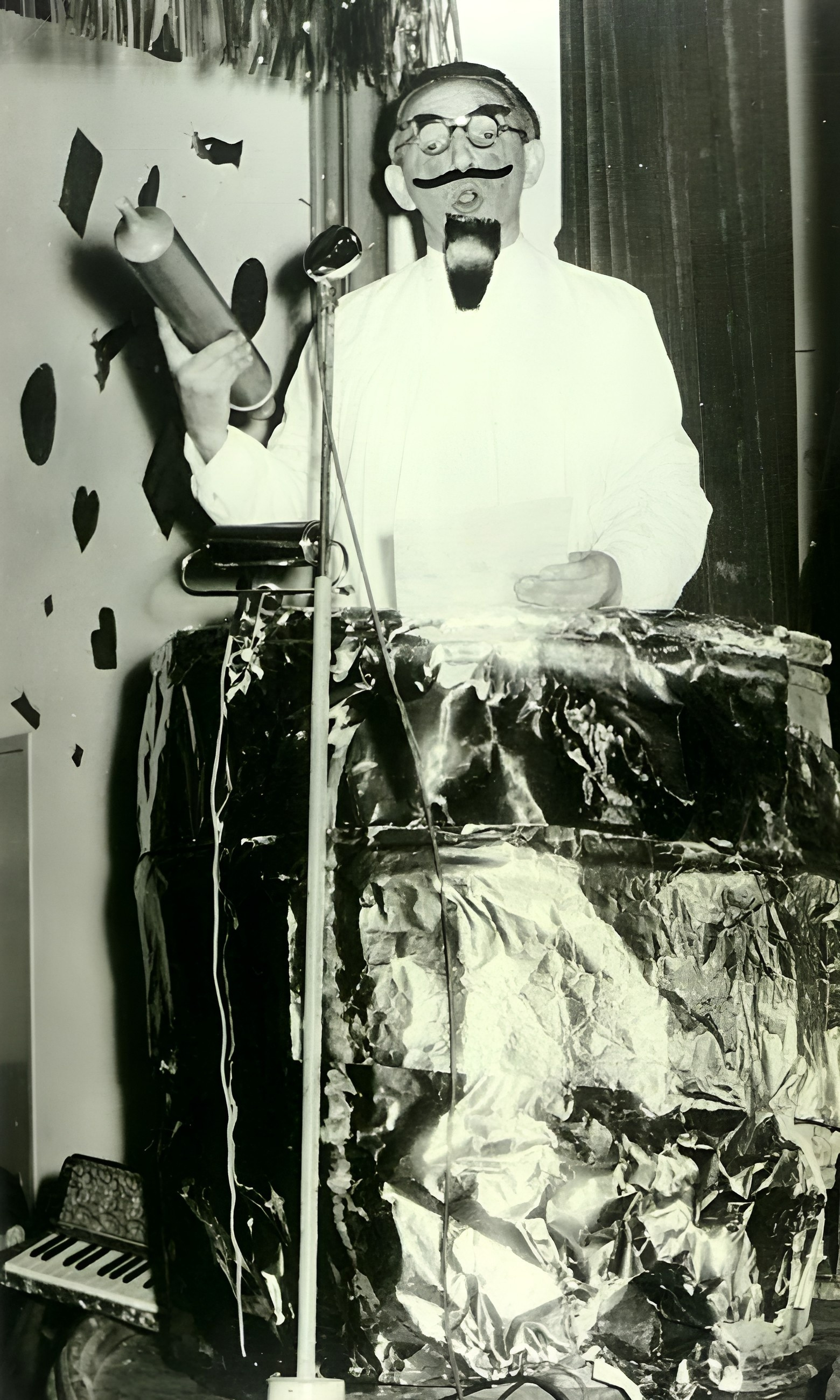 Josef Ackermann als "Dr. Unblutig" 1954