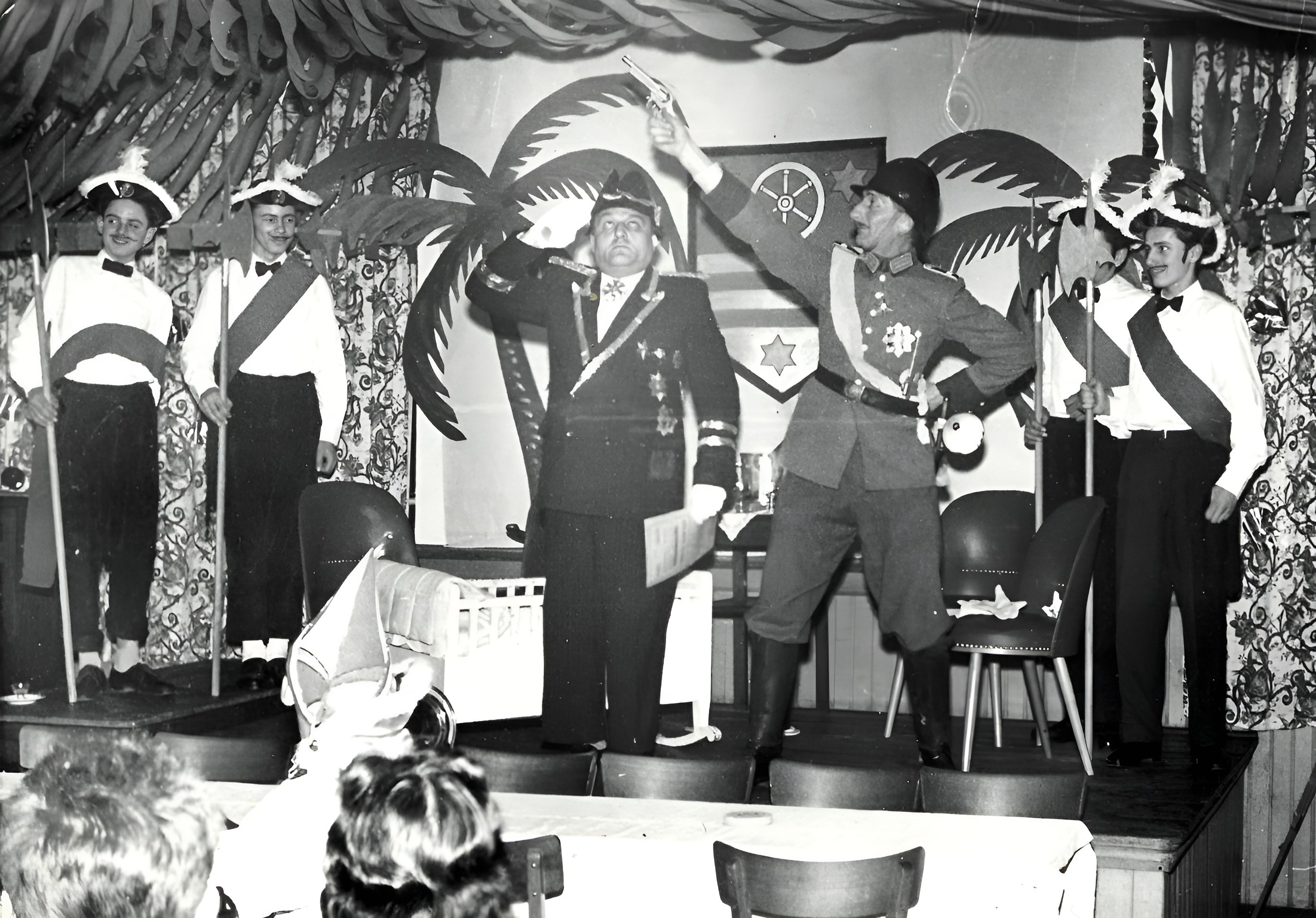 Kindstaufe in Monaco 1957