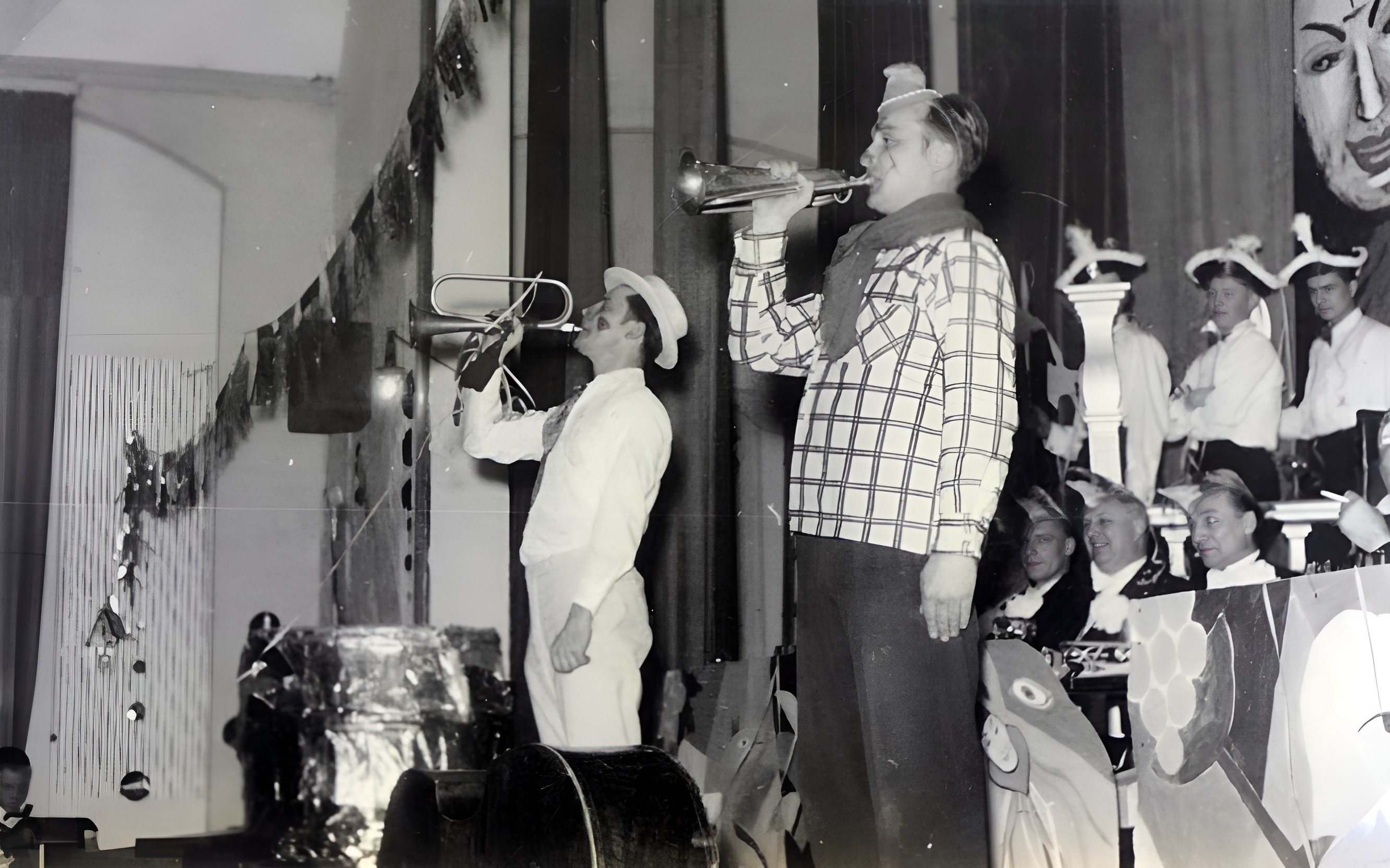 Karl Gernhart und Willi Henning 1957