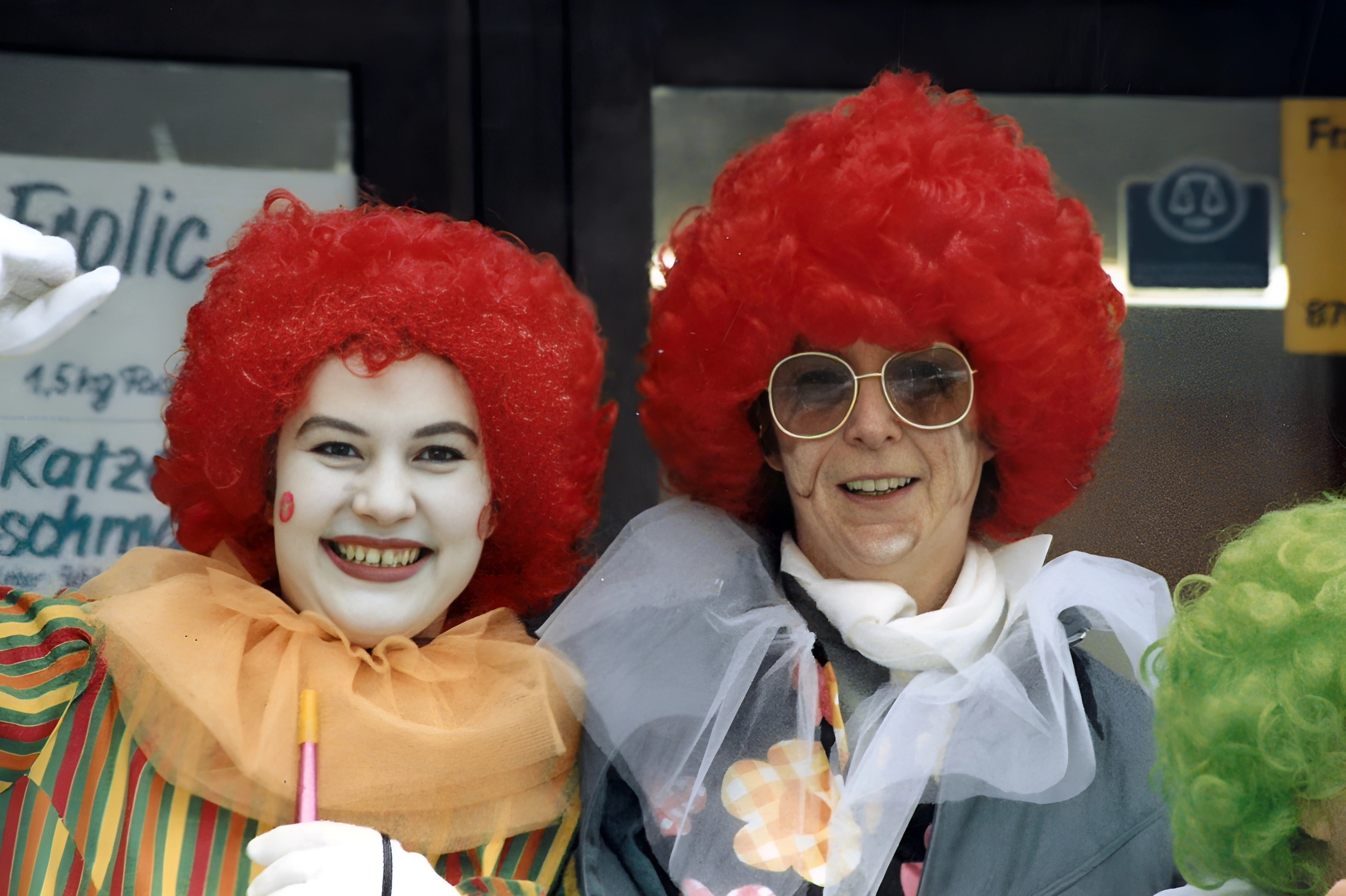 Die Mittwochsturnerinnen am Rosenmontag 1984