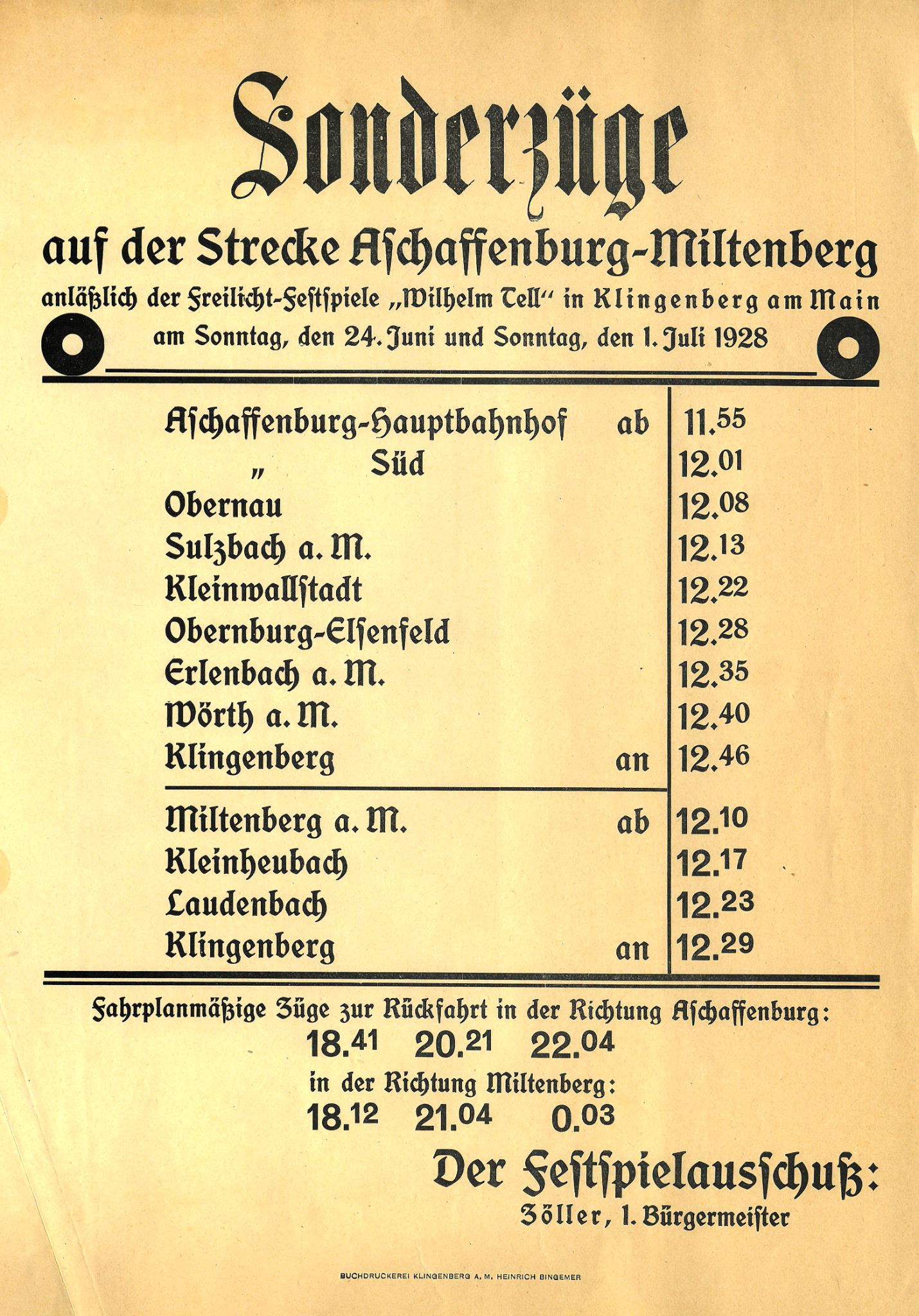 Sonderzüge wurden eingesetzt