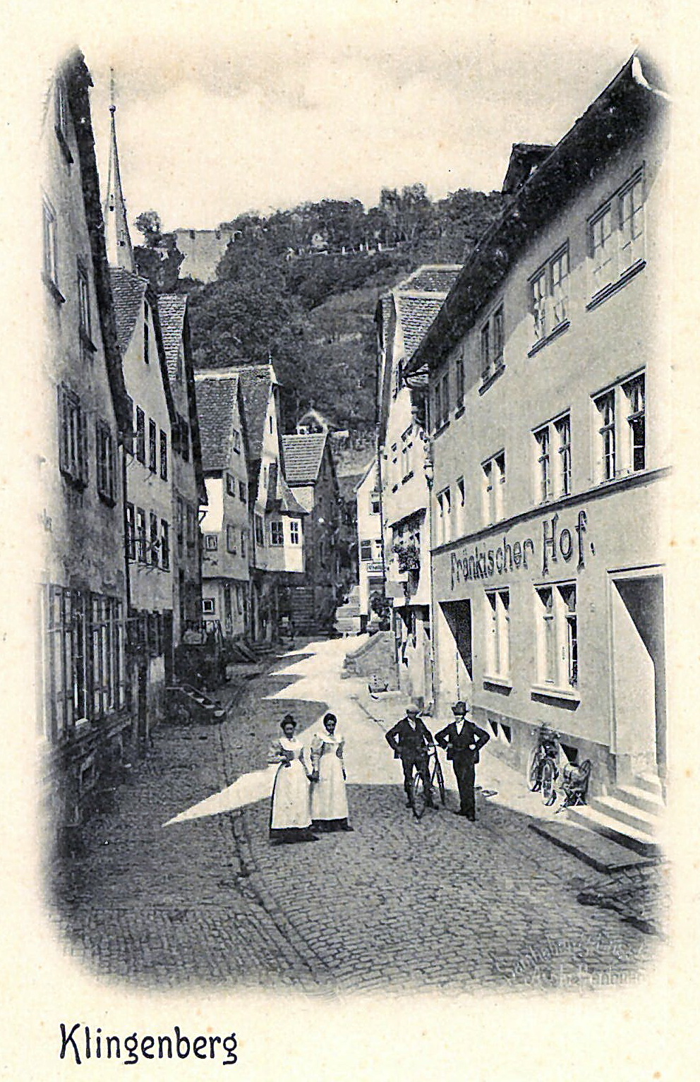 Der Fränkische Hof um 1900