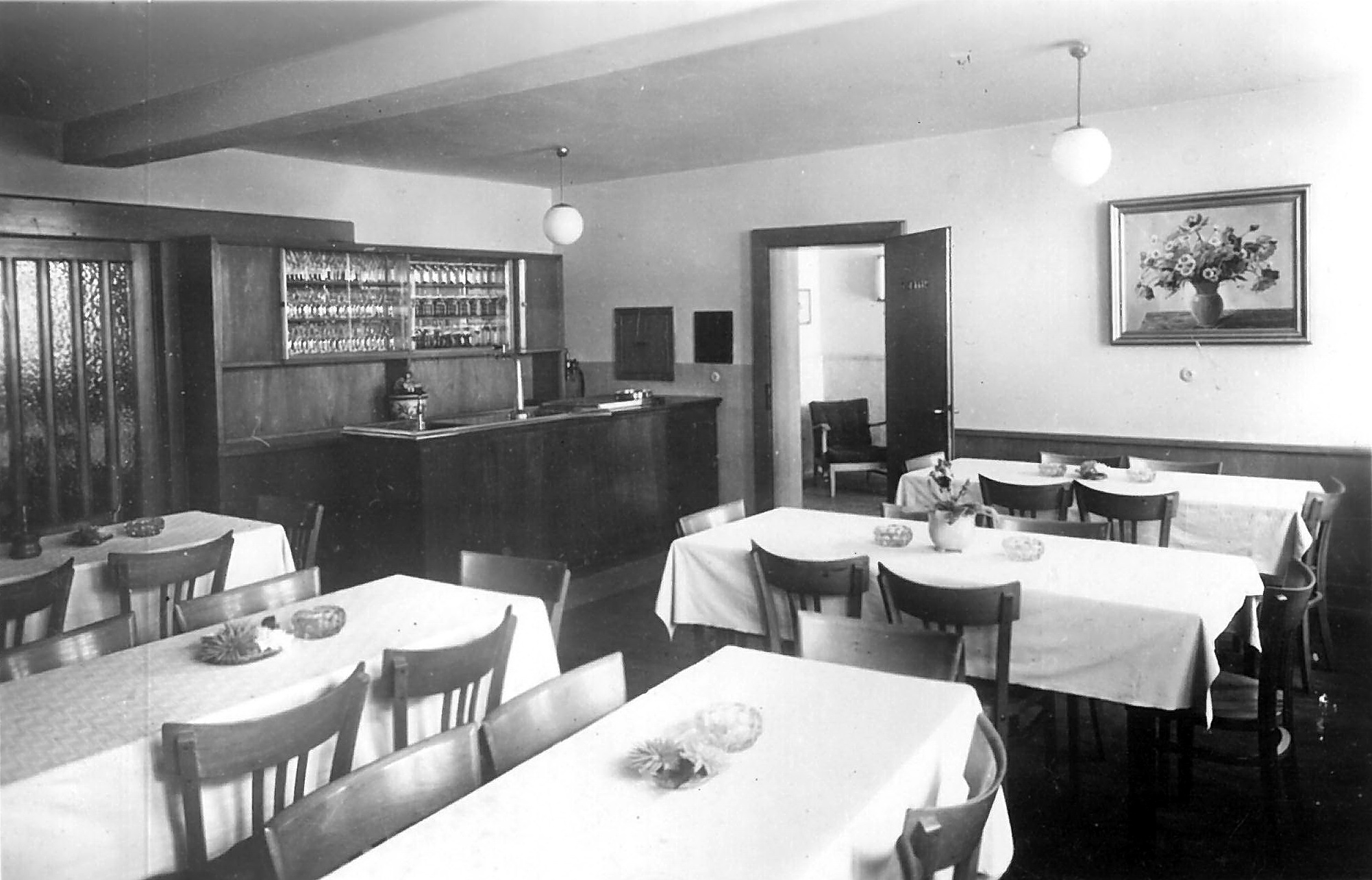Innenansicht um 1960