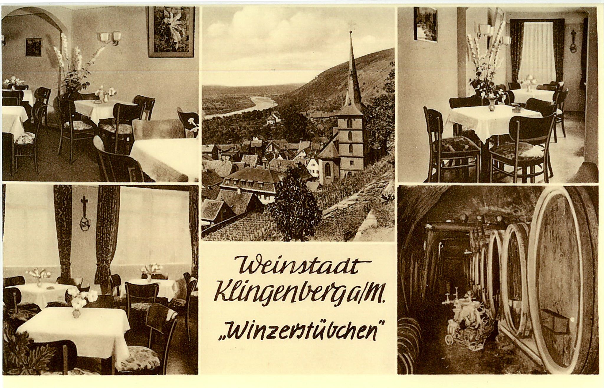 Ansichtskarte Winzerstübchen