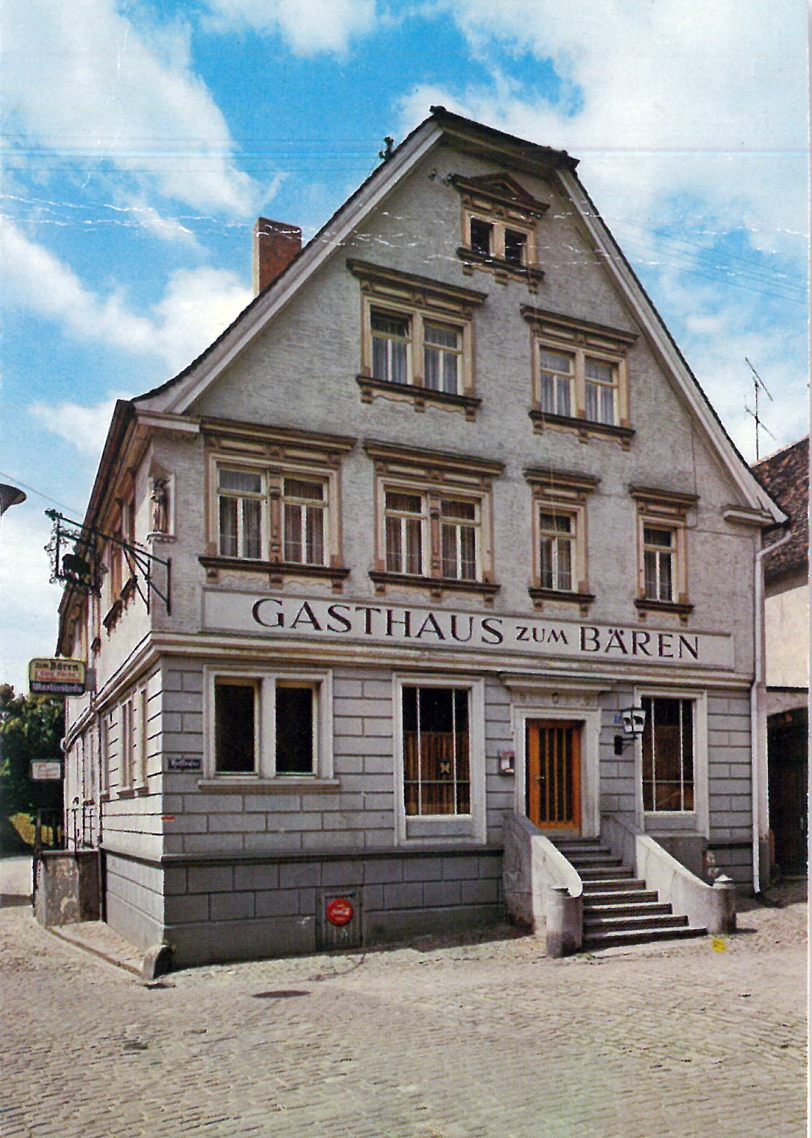 Das Gasthaus zum Bären ca. 1967