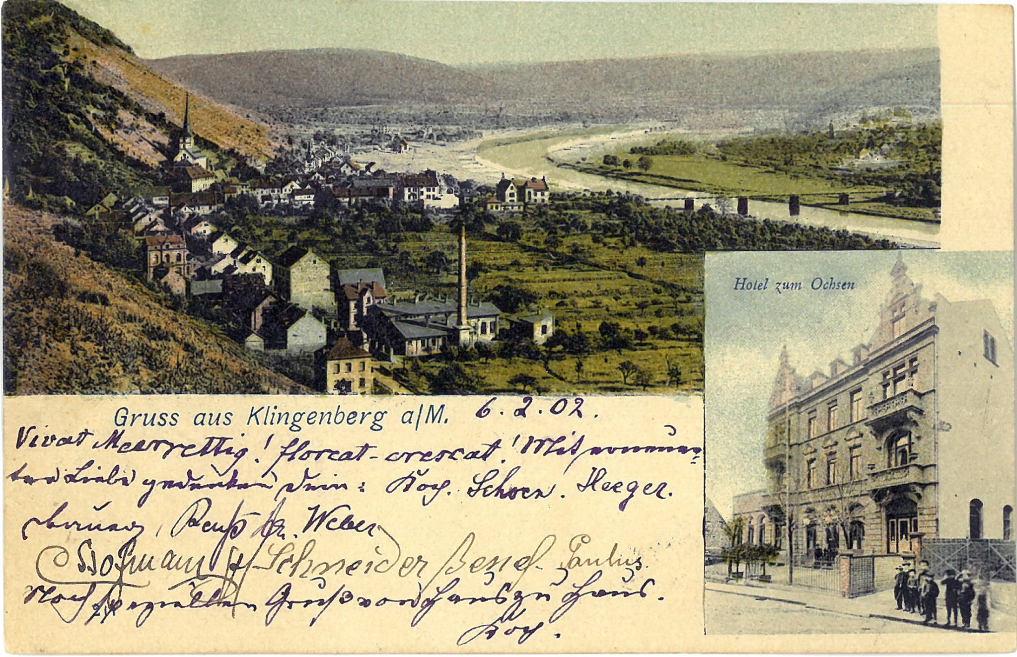 Ansichtskarte aus dem Jahr 1902