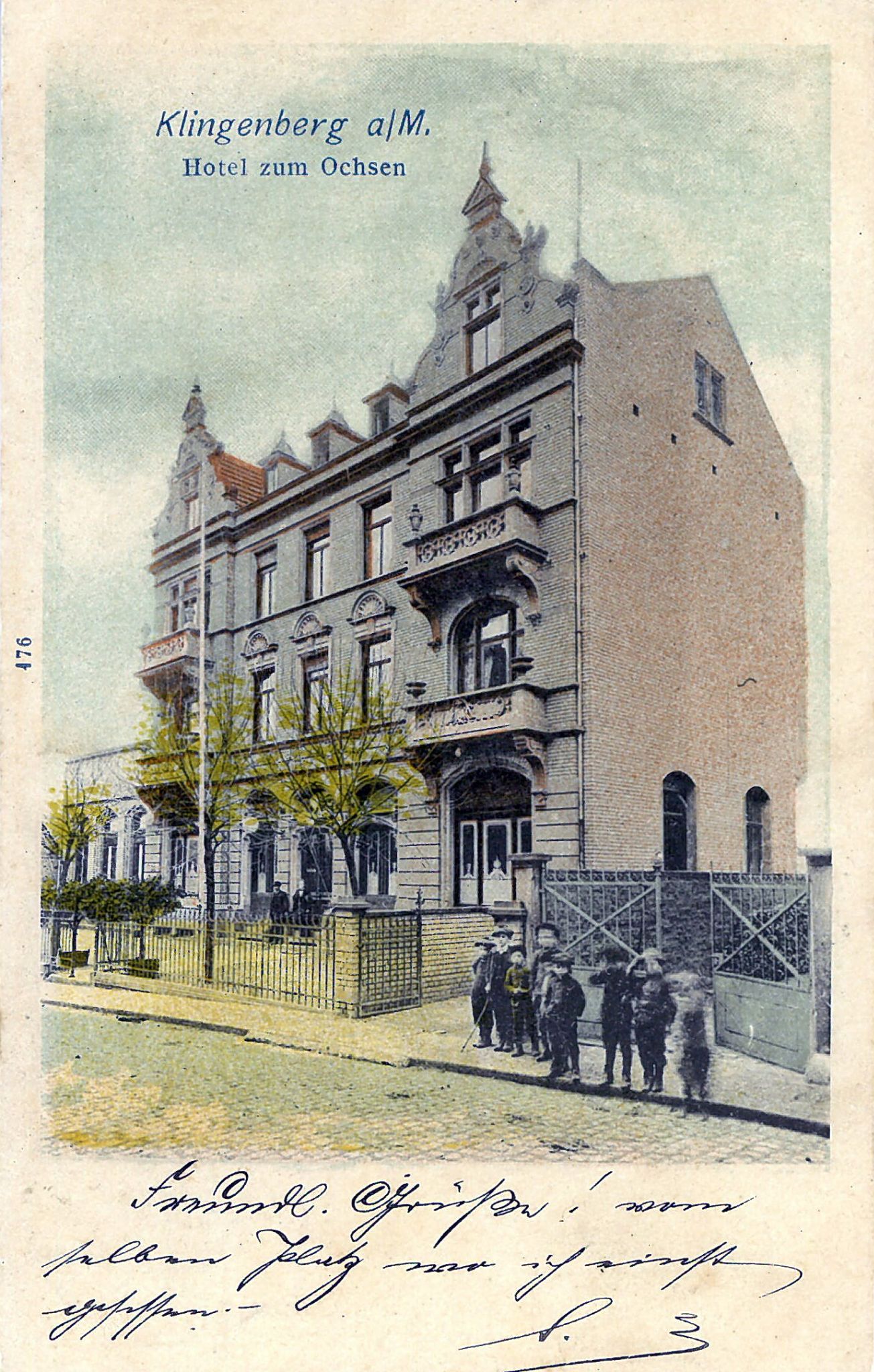 Ansichtskarte aus dem Jahr 1903