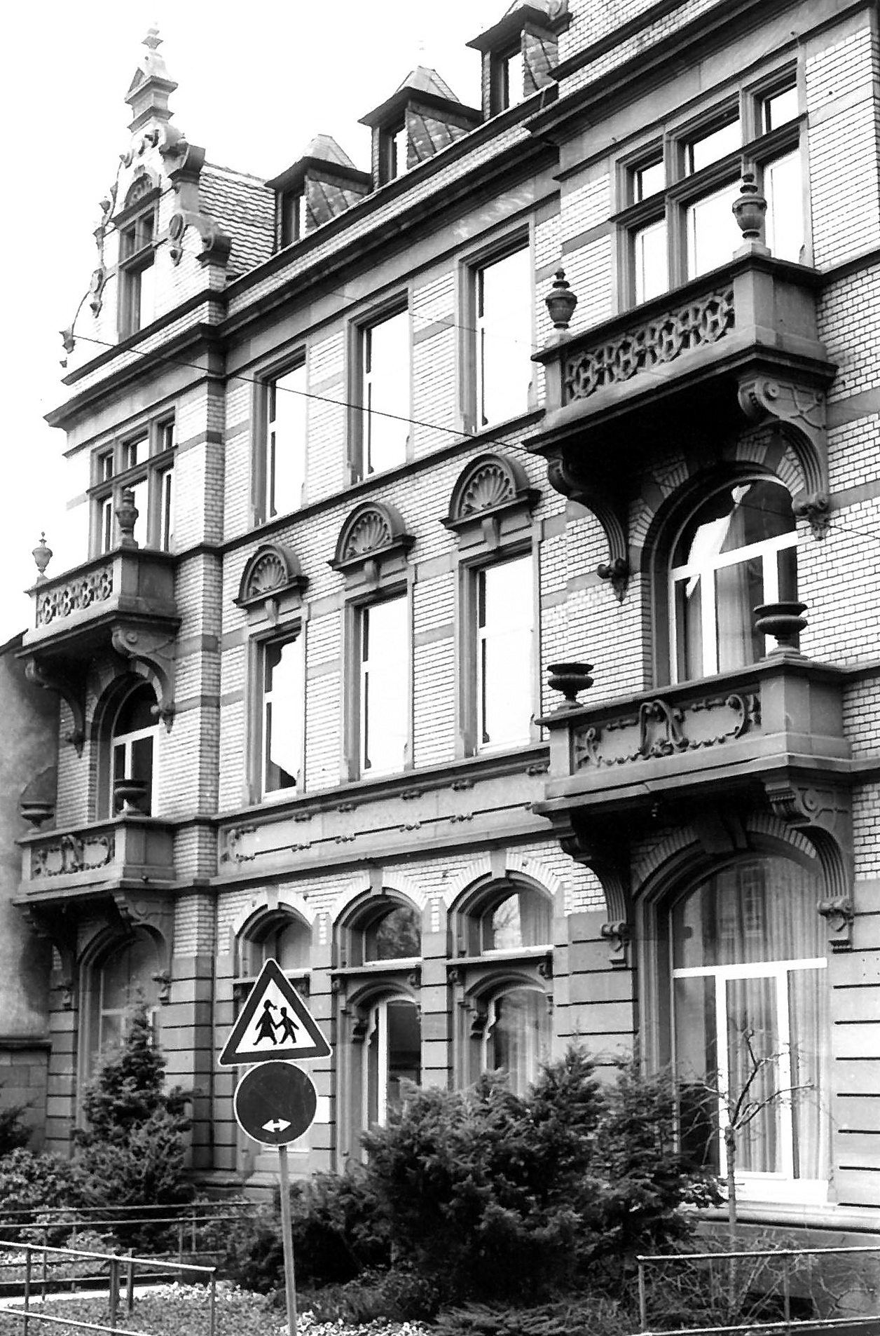 Das Rathaus in den 1970er Jahren