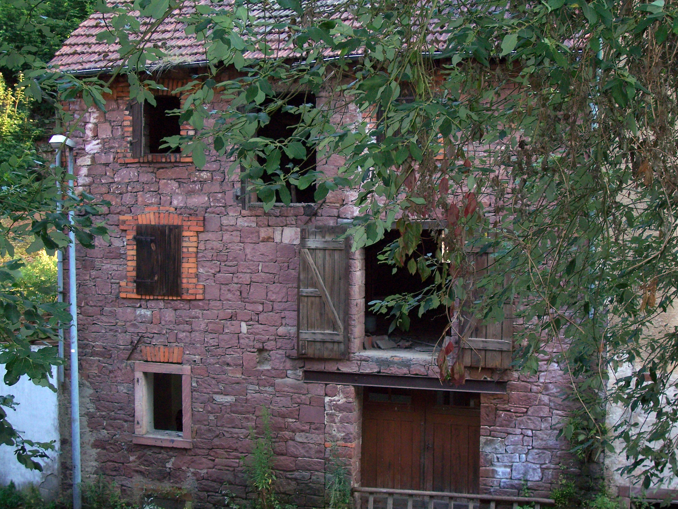 Die Bergwerkstraße 16a - Schluchtgebäude