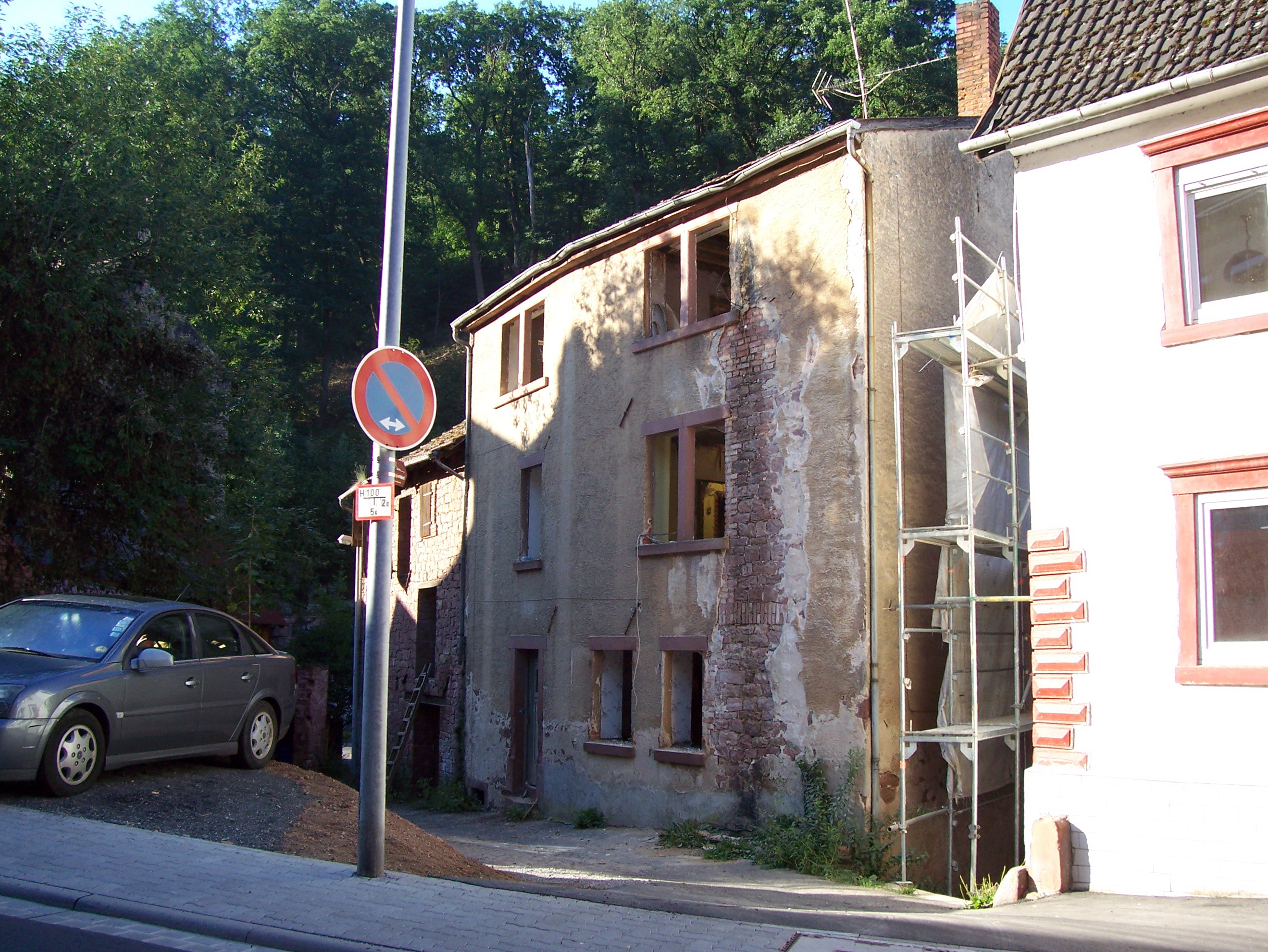 Die Bergwerkstraße 16a - Schluchtgebäude