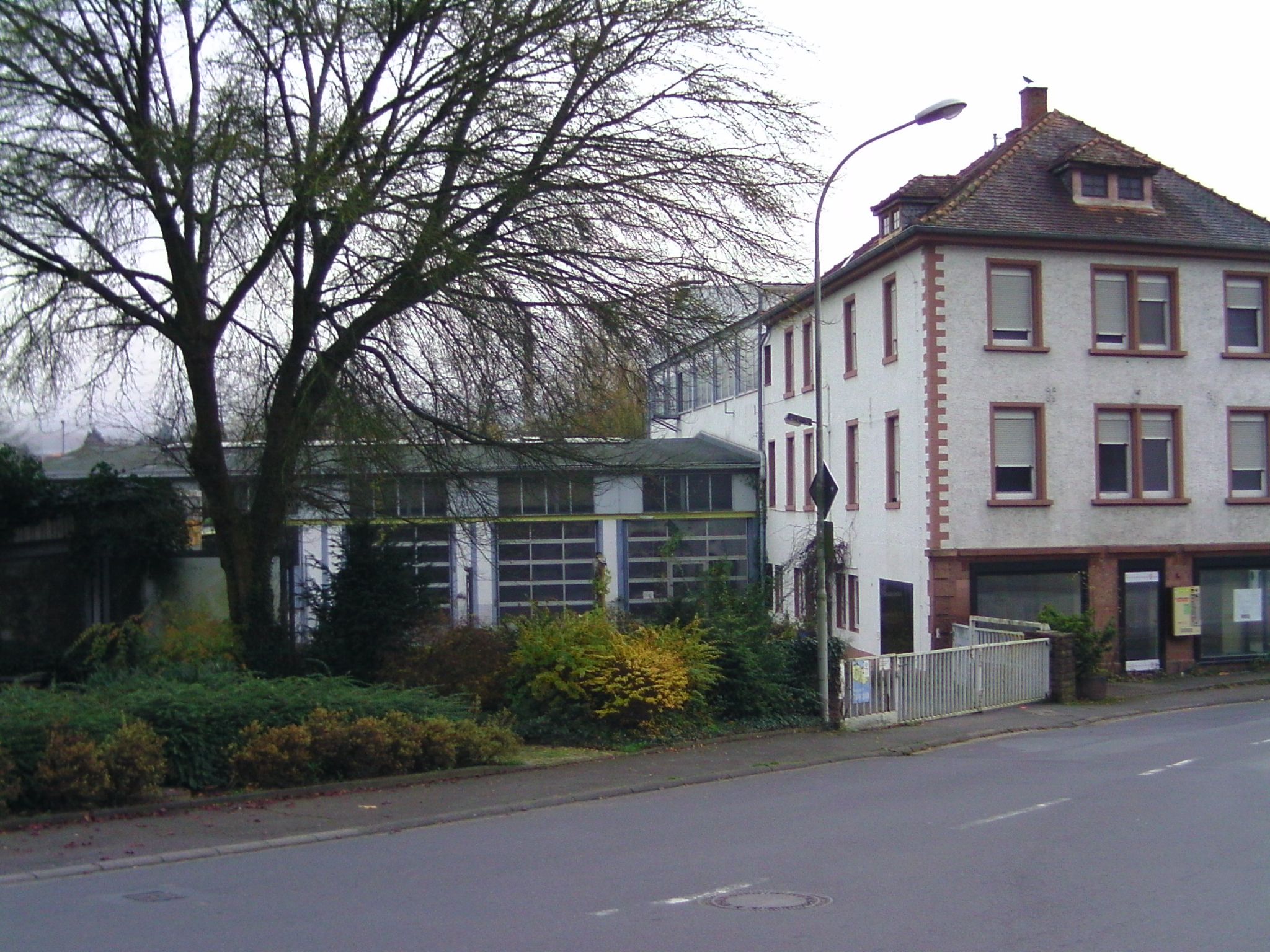 Das Stammhaus mit Werkstatt
