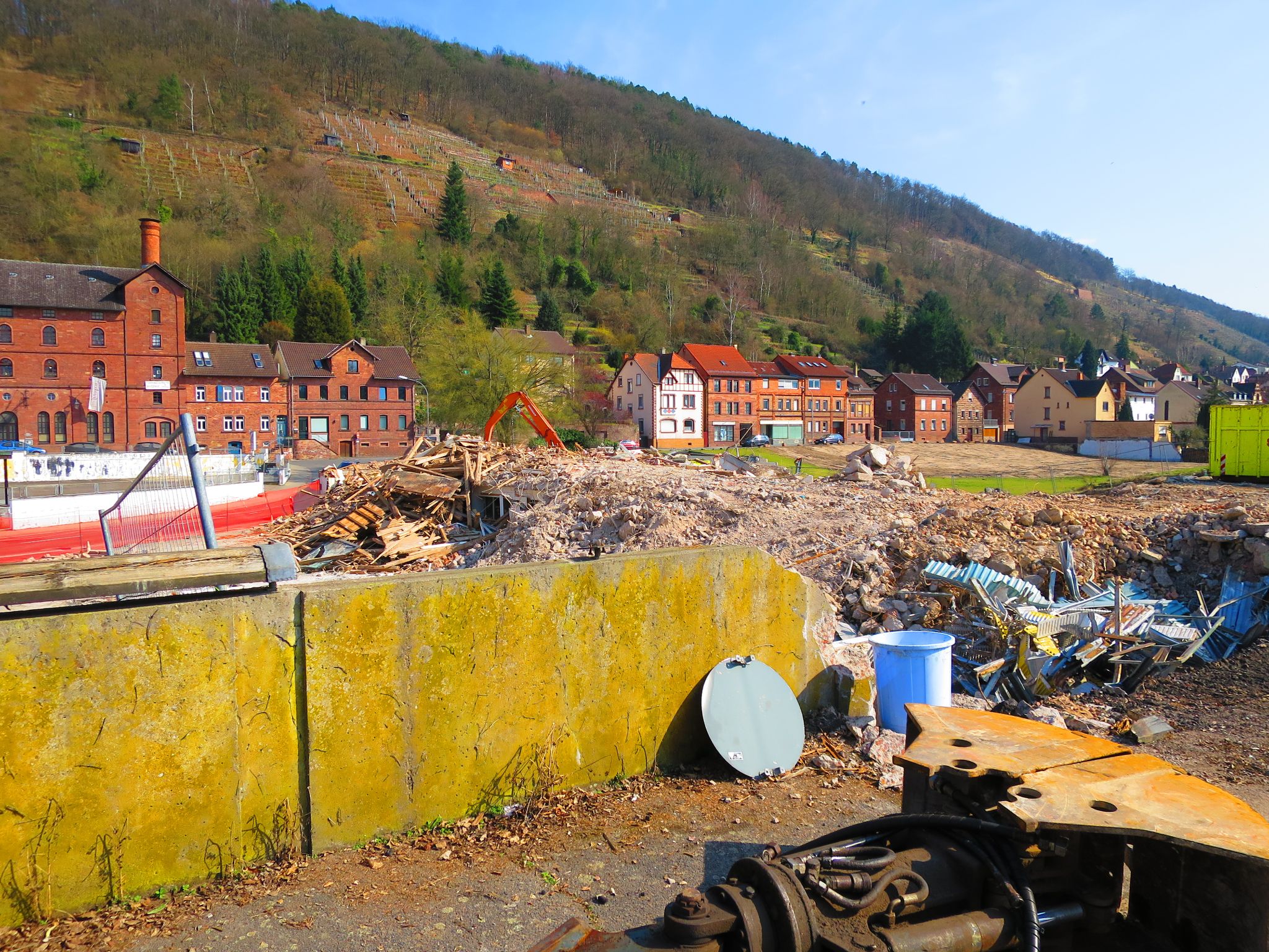 Frei Sicht auch auf die Wilhelmstraße