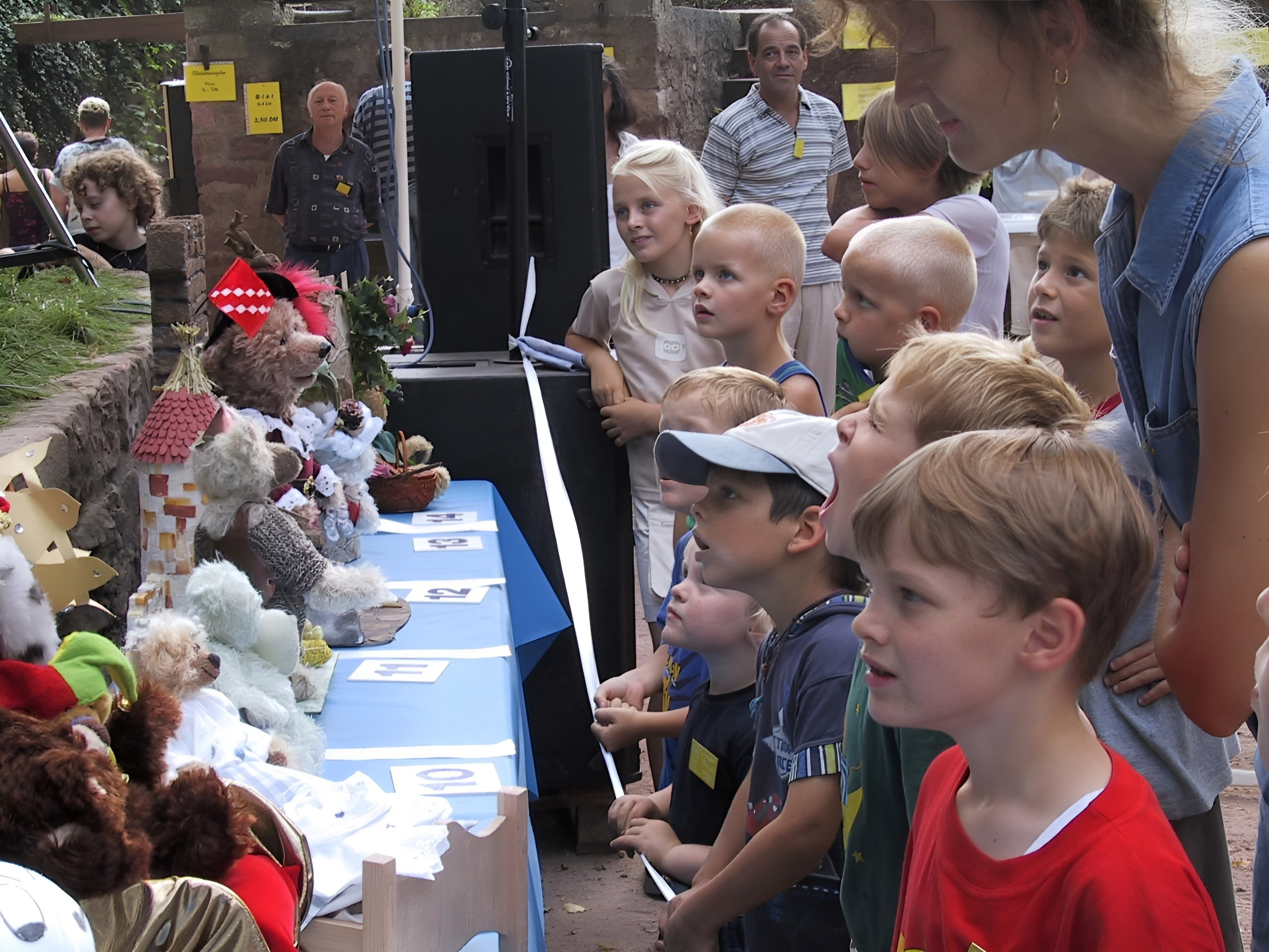Teddy-Picknick auf der Clingenburg 2000