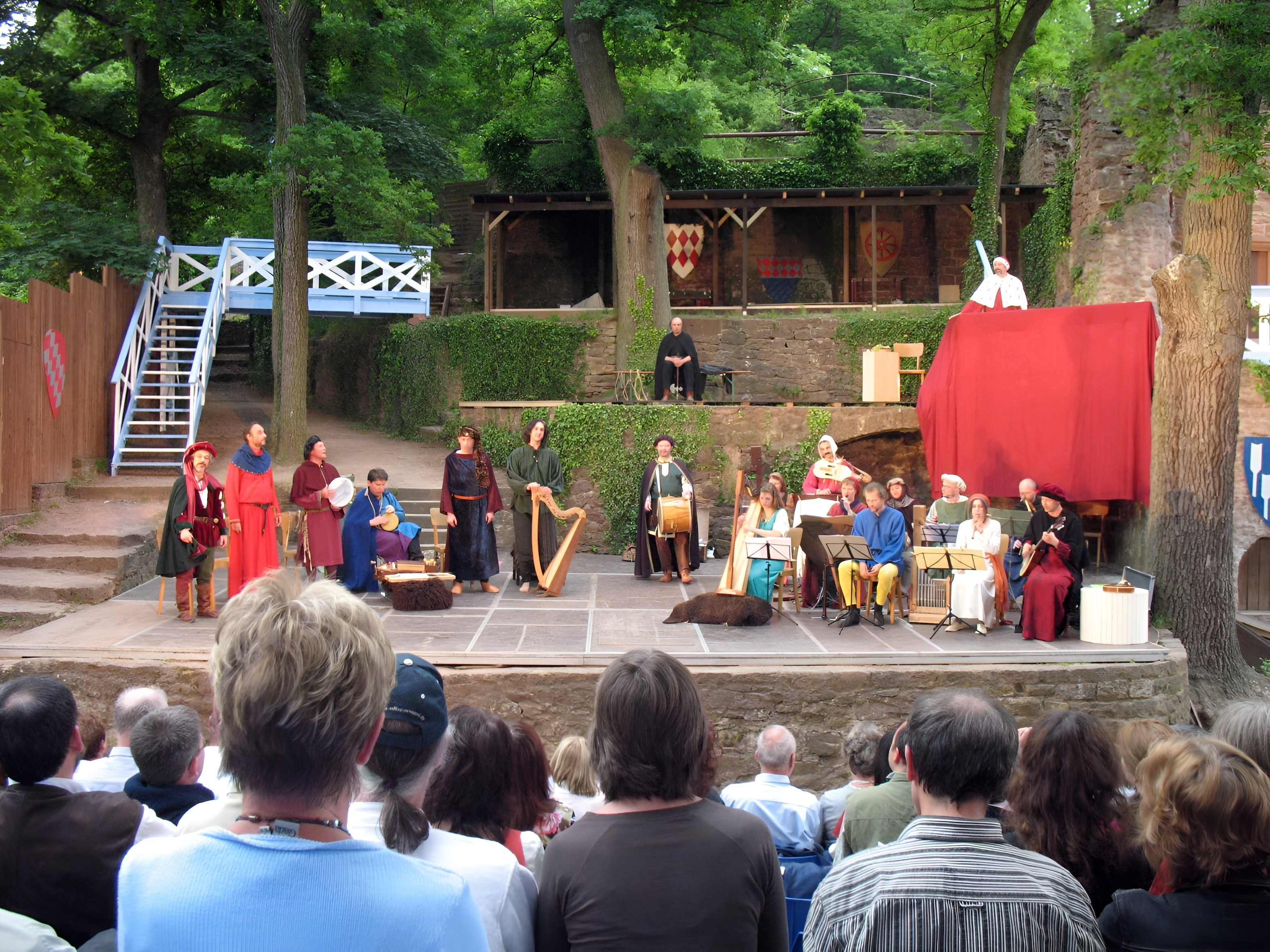 Minnesänger-Wettstreit auf der Clingenburg 2008