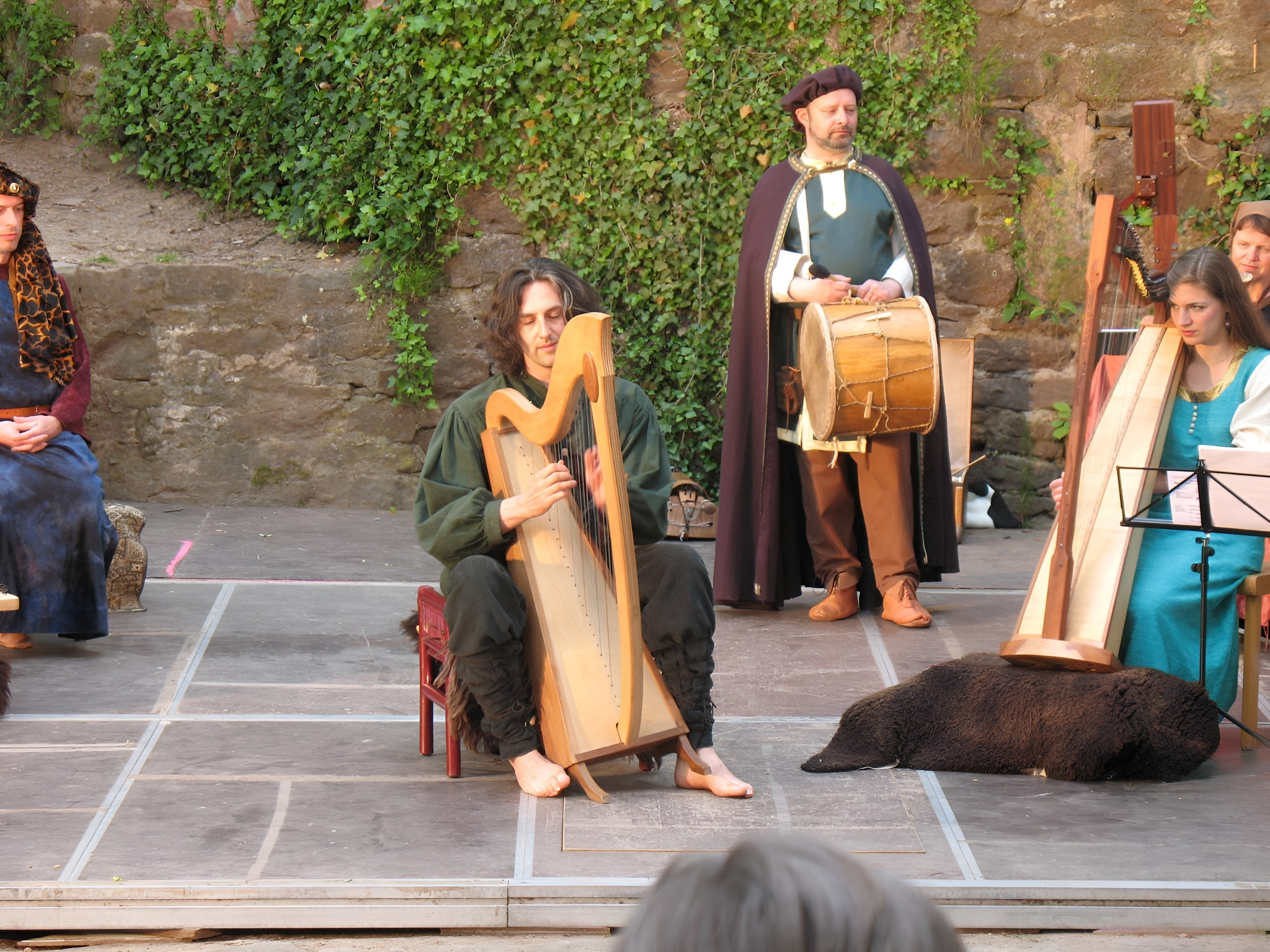 Minnesänger-Wettstreit auf der Clingenburg 2008