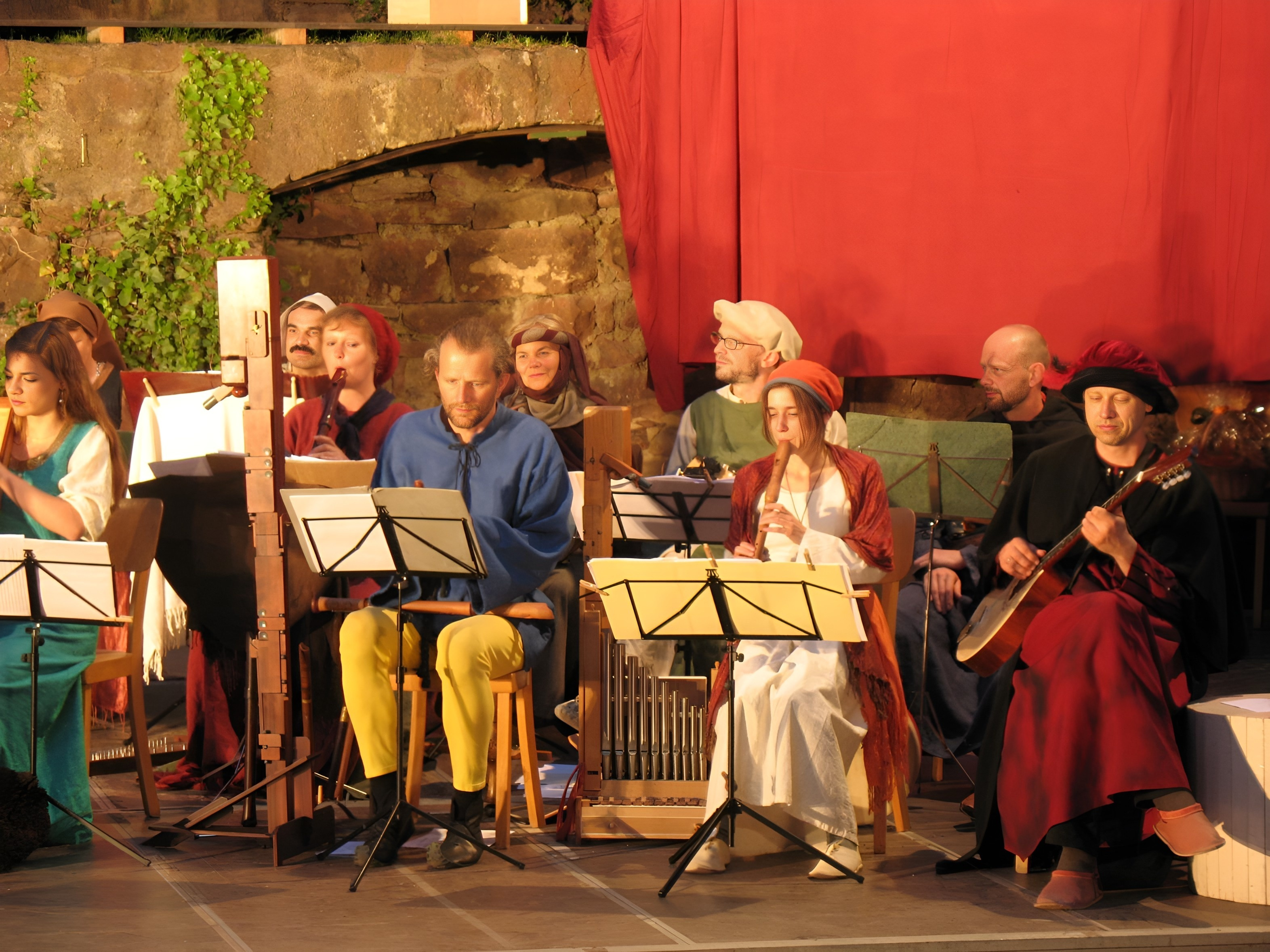 Minnesänger-Wettstreit auf der Clingenburg 2008